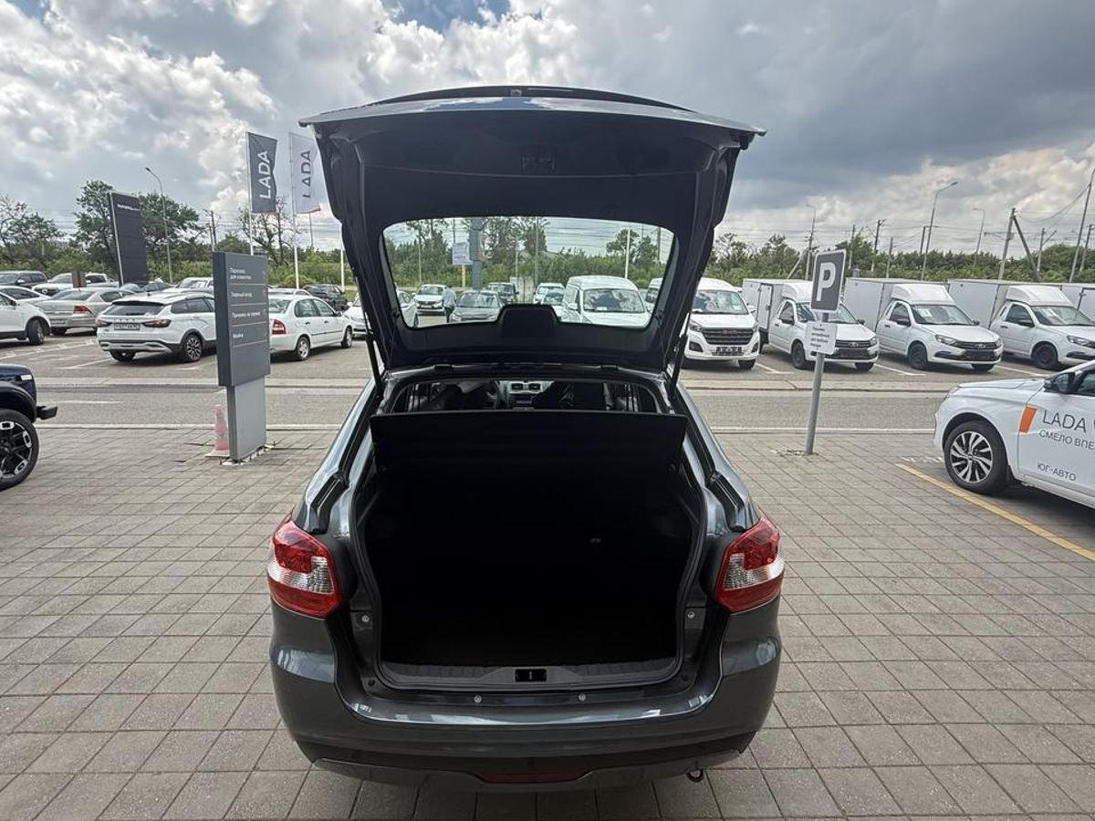 LADA Granta лифтбек I Рестайлинг, Серебристо-темно-серый "Борнео" металлик, 1098000 рублей, вид 7