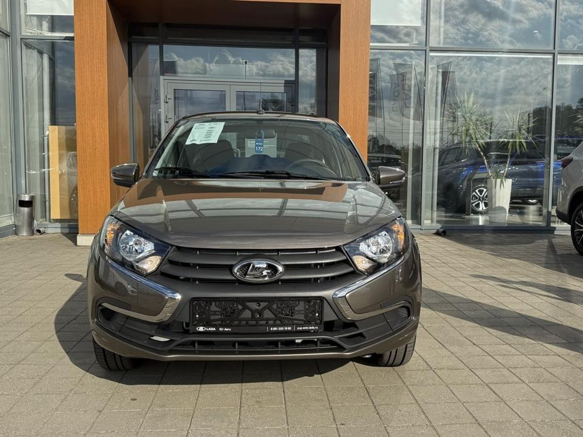 LADA Granta седан I Рестайлинг, Золотисто-коричневый "Кориандр" металлик, 1098000 рублей, вид 3