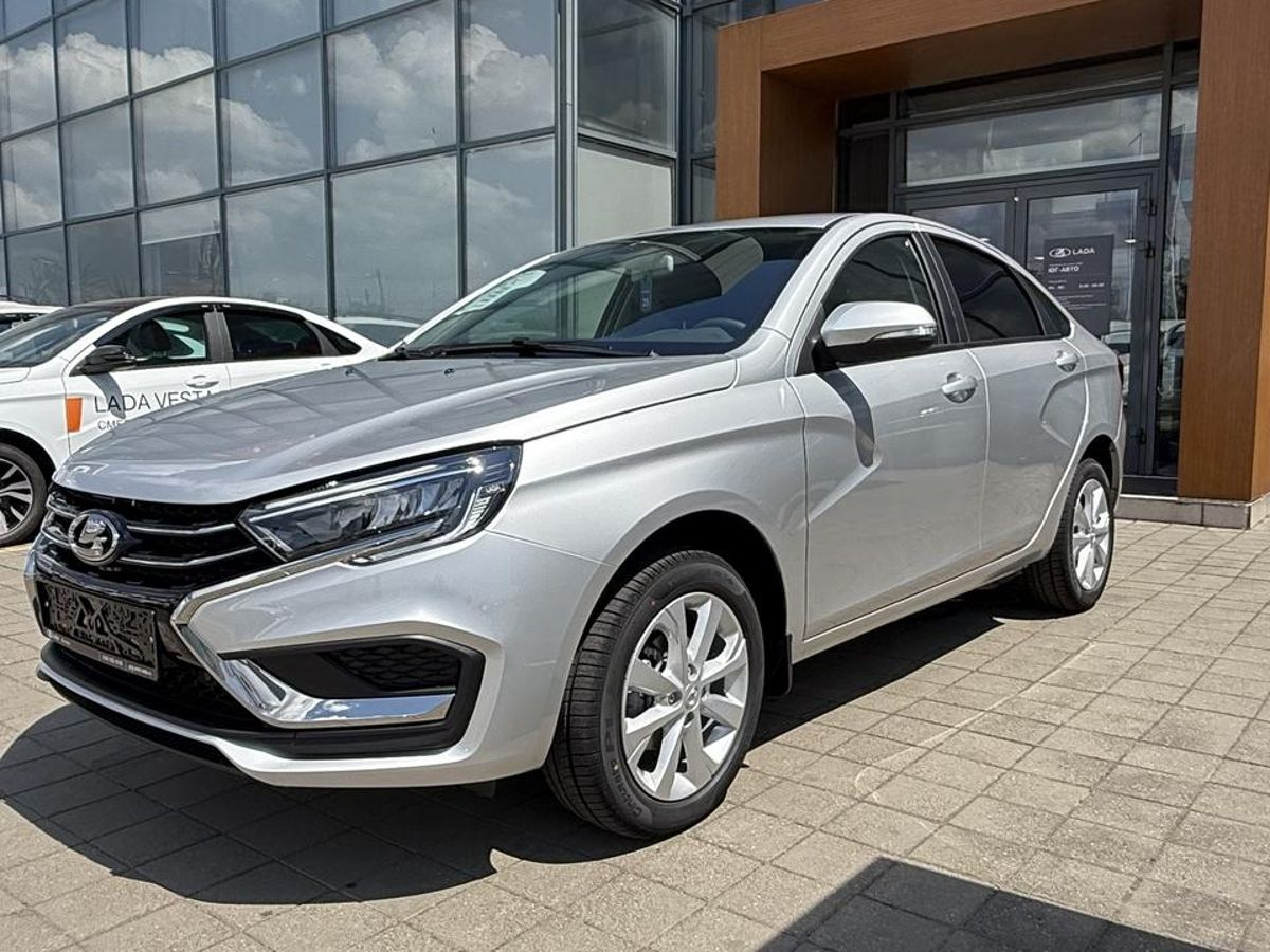 LADA Vesta I Рестайлинг (NG), Серебристый "Платина" металлик, 1655000 рублей, вид 2