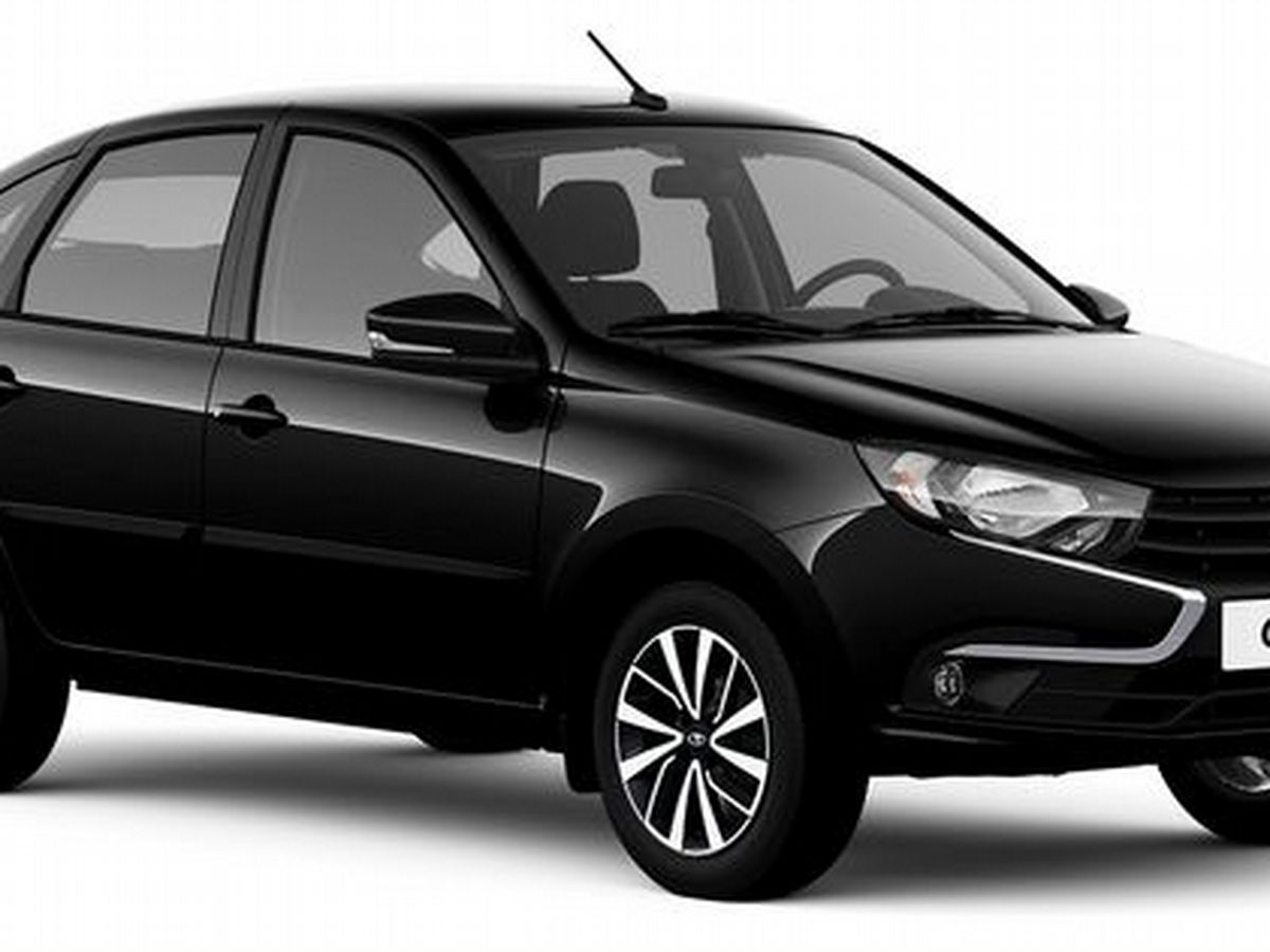 LADA Granta лифтбек I Рестайлинг, Черный "Пантера", 1154000 рублей, вид 2