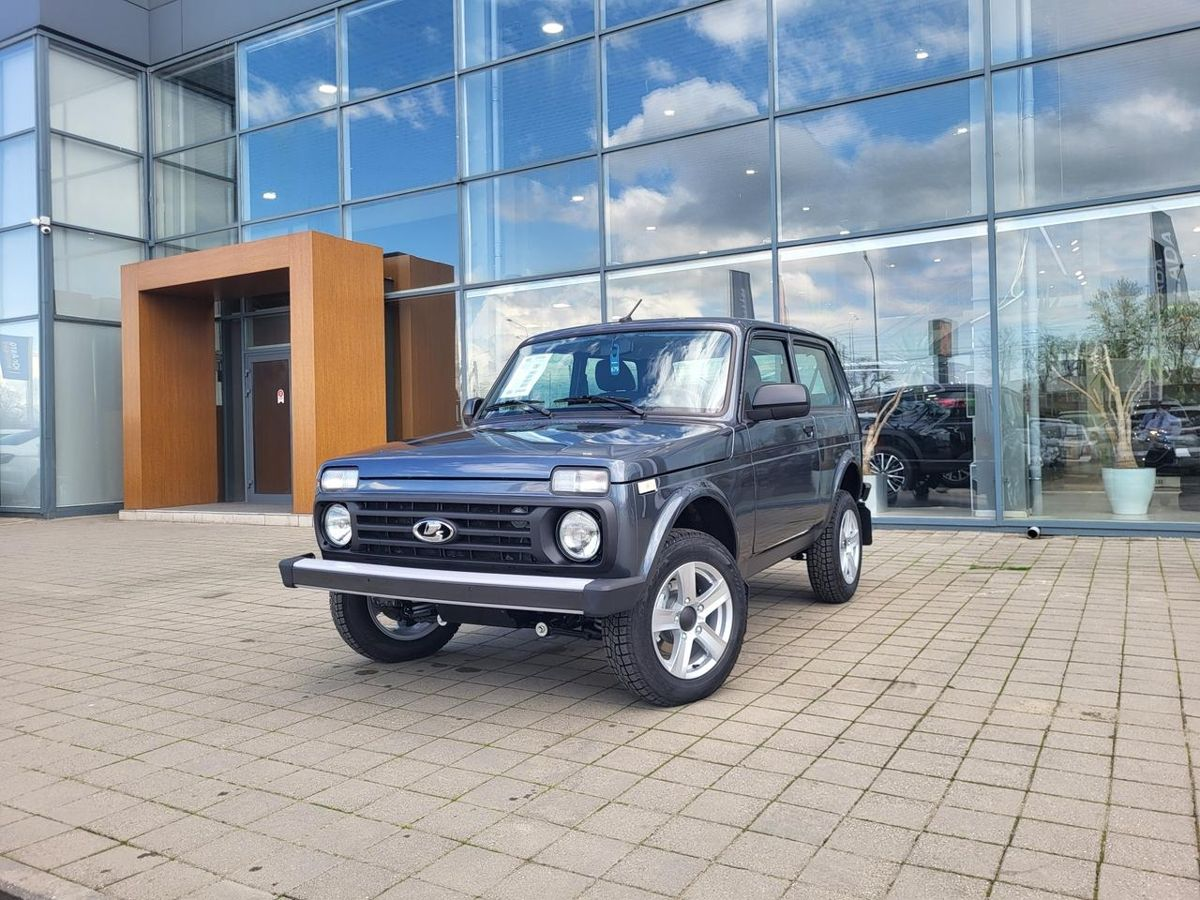 LADA Niva Legend I, Серебристо-темно-серый "Борнео" металлик, 1060000 рублей, вид 2
