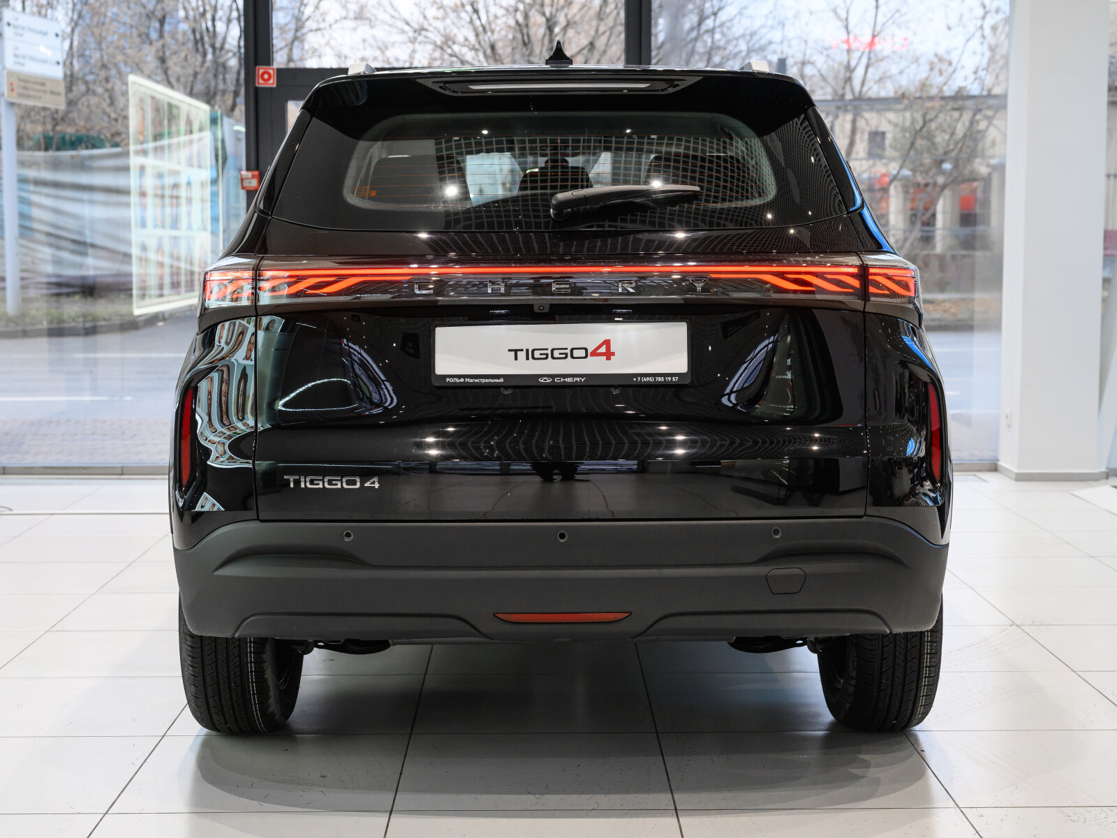 Chery Tiggo 4 I Рестайлинг 2, Глубокий черный, 1625000 рублей, вид 16