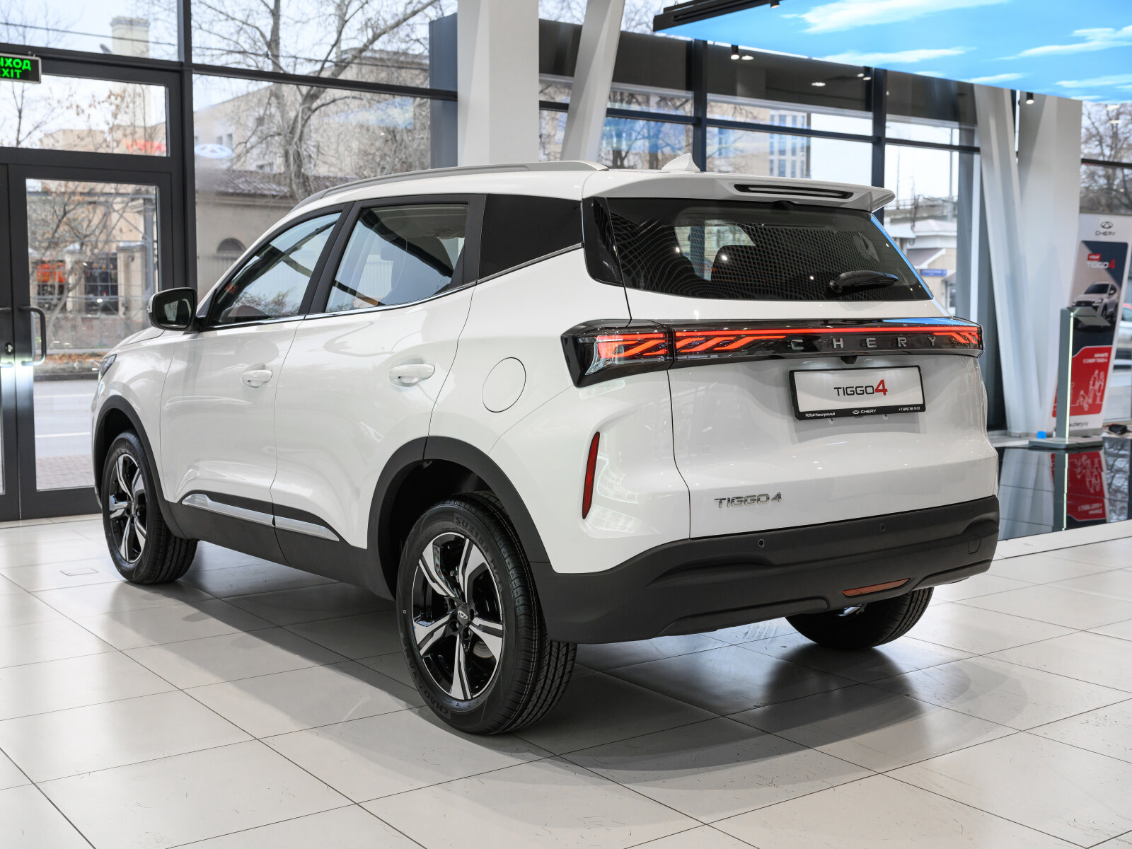 Chery Tiggo 4 I Рестайлинг 2, Искрящийся белый, 1625000 рублей, вид 15