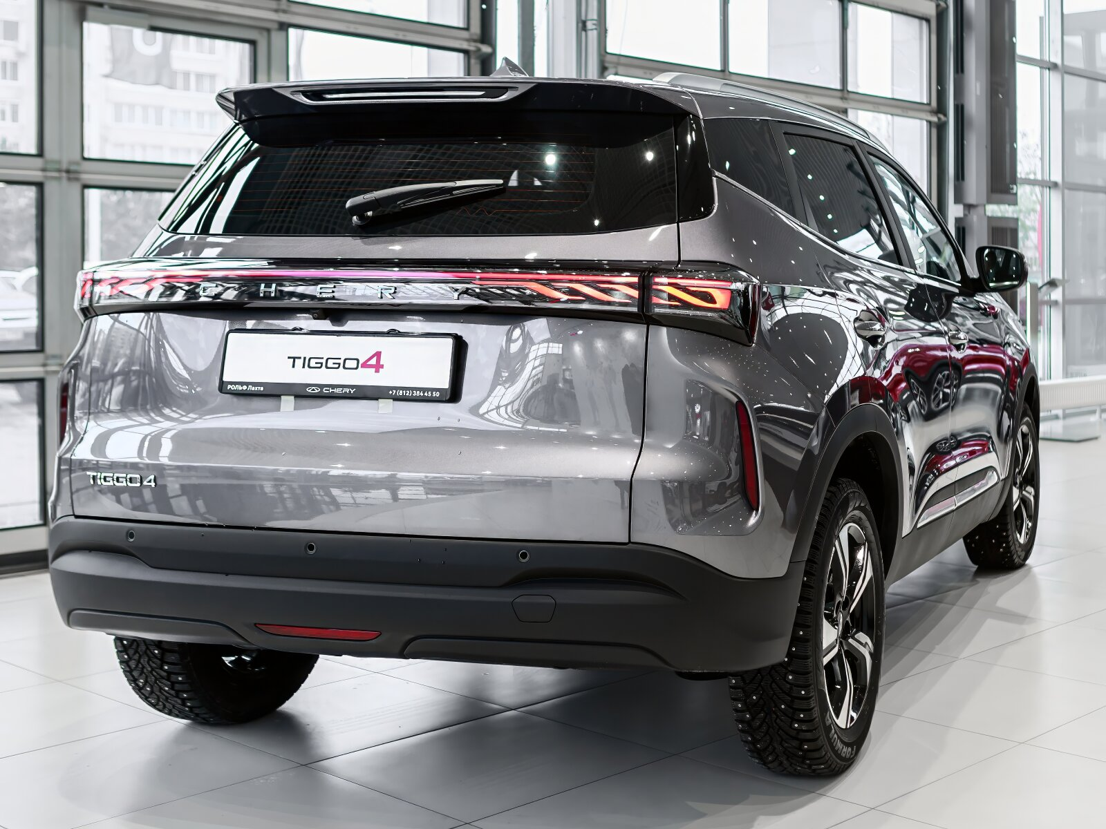 Chery Tiggo 4 I Рестайлинг 2, Стальной серый, 1650000 рублей, вид 18
