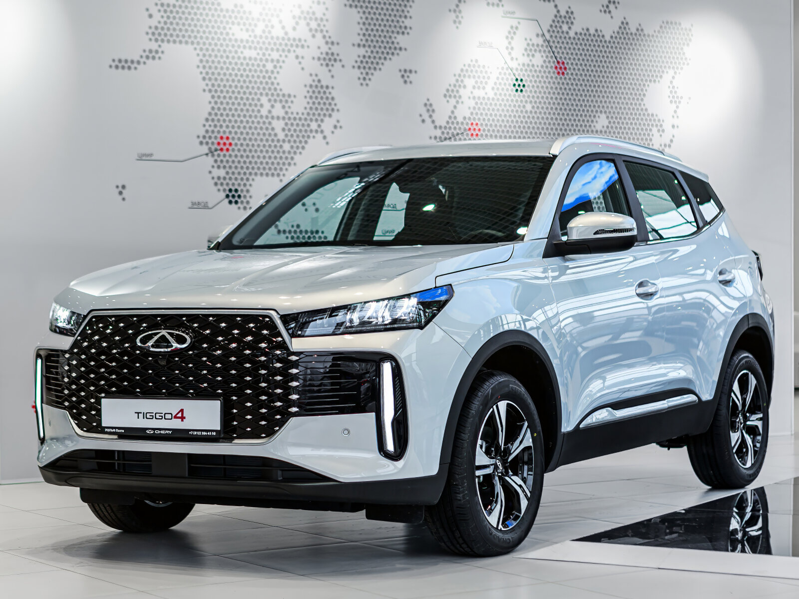 Chery Tiggo 4 I Рестайлинг 2, Серебристый серый, 1650000 рублей, вид 12