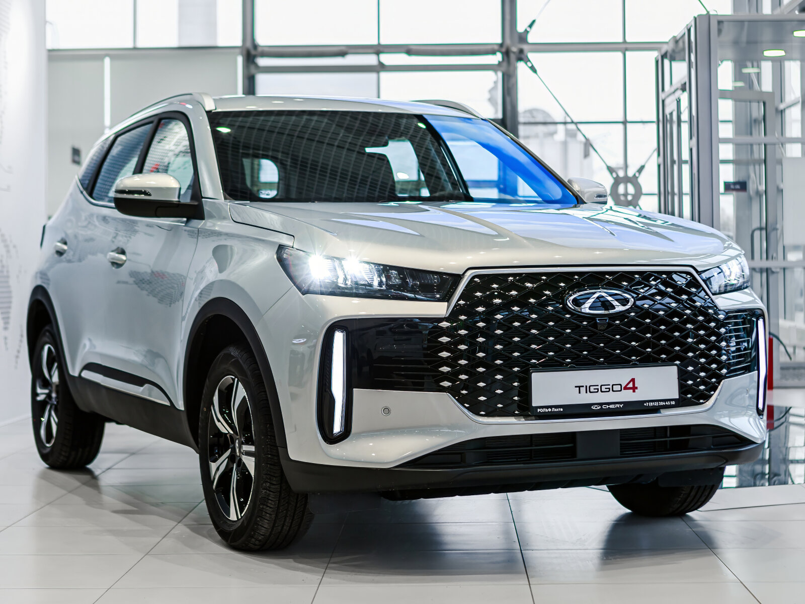 Chery Tiggo 4 I Рестайлинг 2, Серебристый серый, 1650000 рублей, вид 20