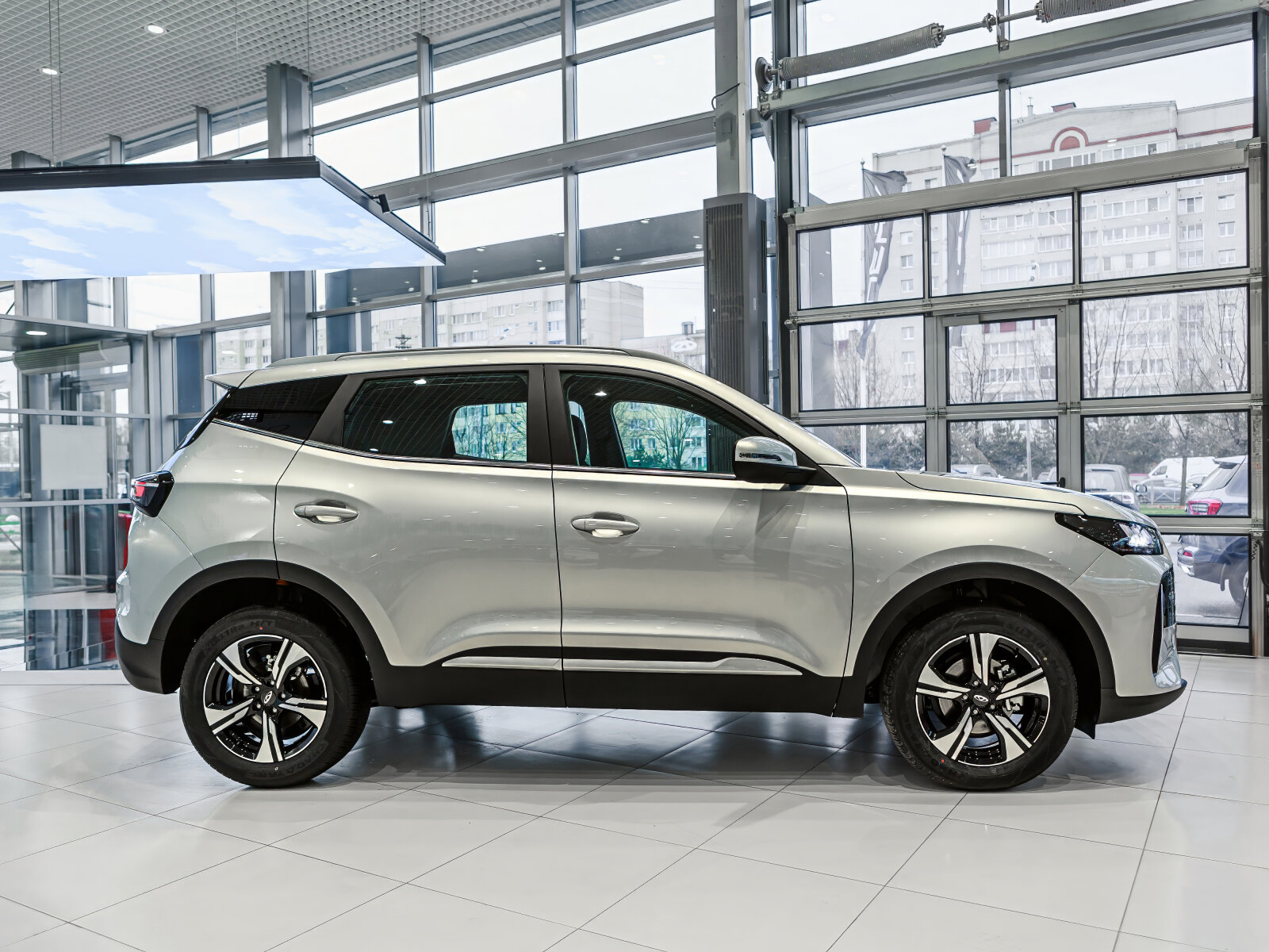 Chery Tiggo 4 I Рестайлинг 2, Серебристый серый, 1650000 рублей, вид 18