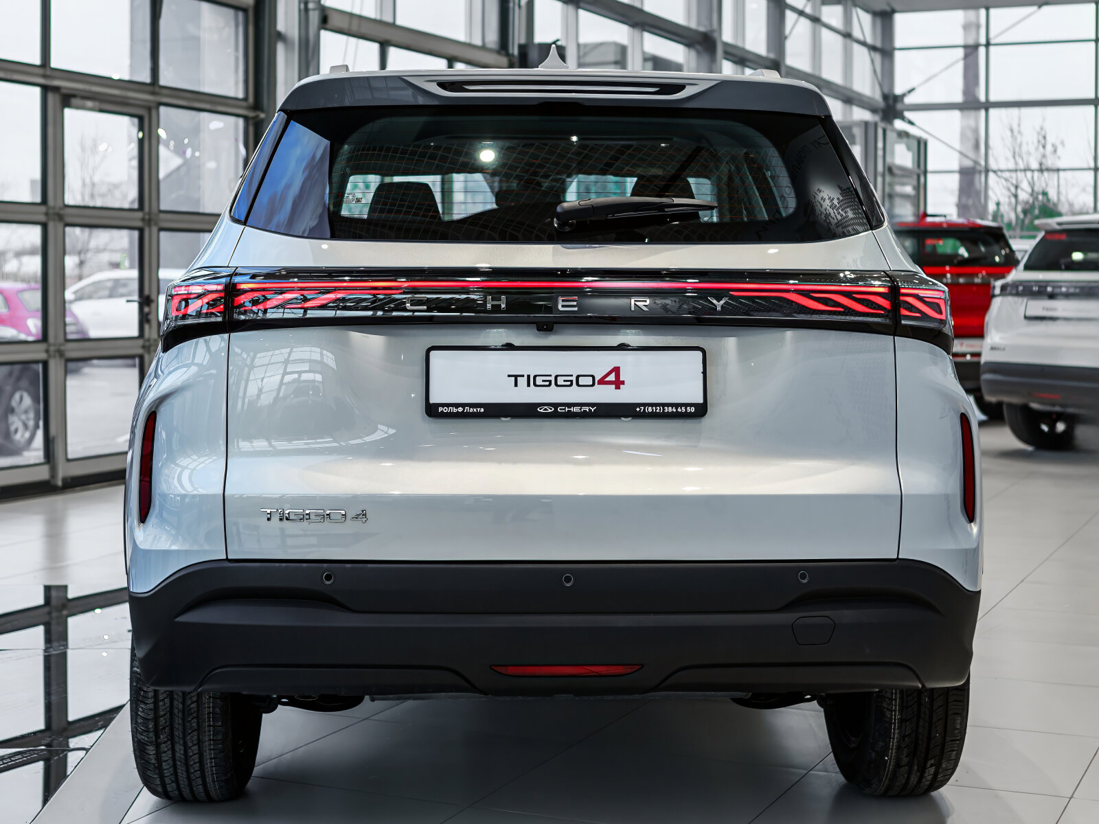 Chery Tiggo 4 I Рестайлинг 2, Серебристый серый, 1650000 рублей, вид 17