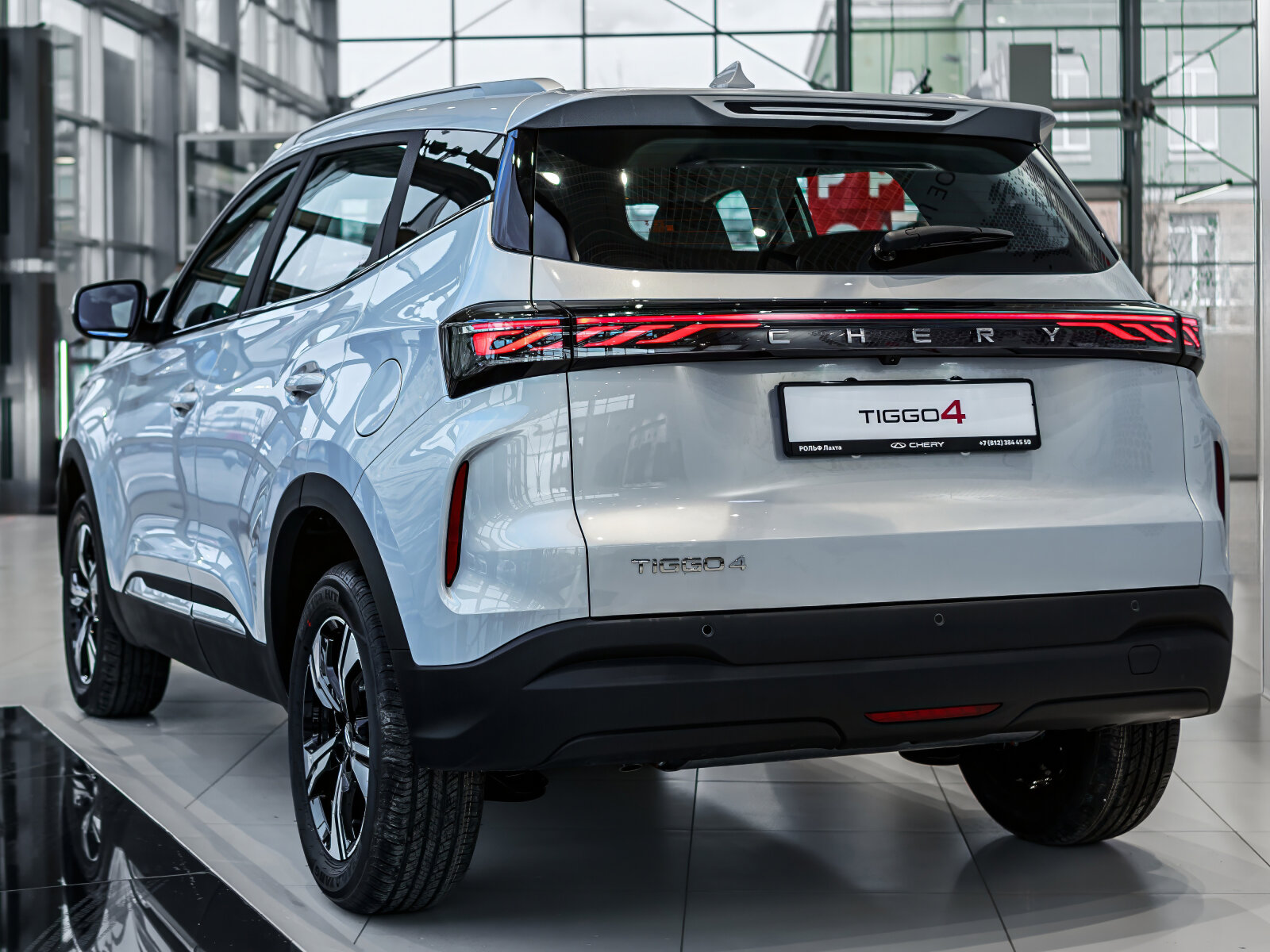 Chery Tiggo 4 I Рестайлинг 2, Серебристый серый, 1650000 рублей, вид 15