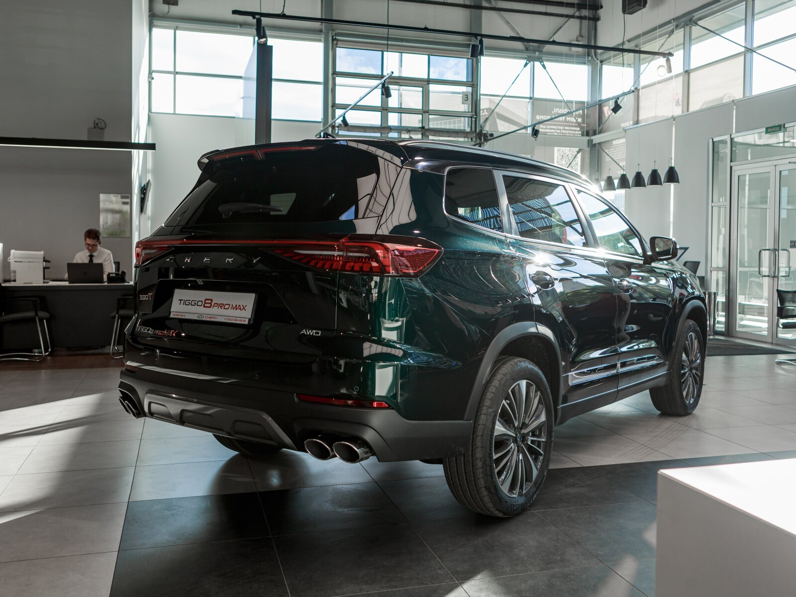 Chery Tiggo 8 Pro Max I Рестайлинг, Небесный синий, 2940000 рублей, вид 18