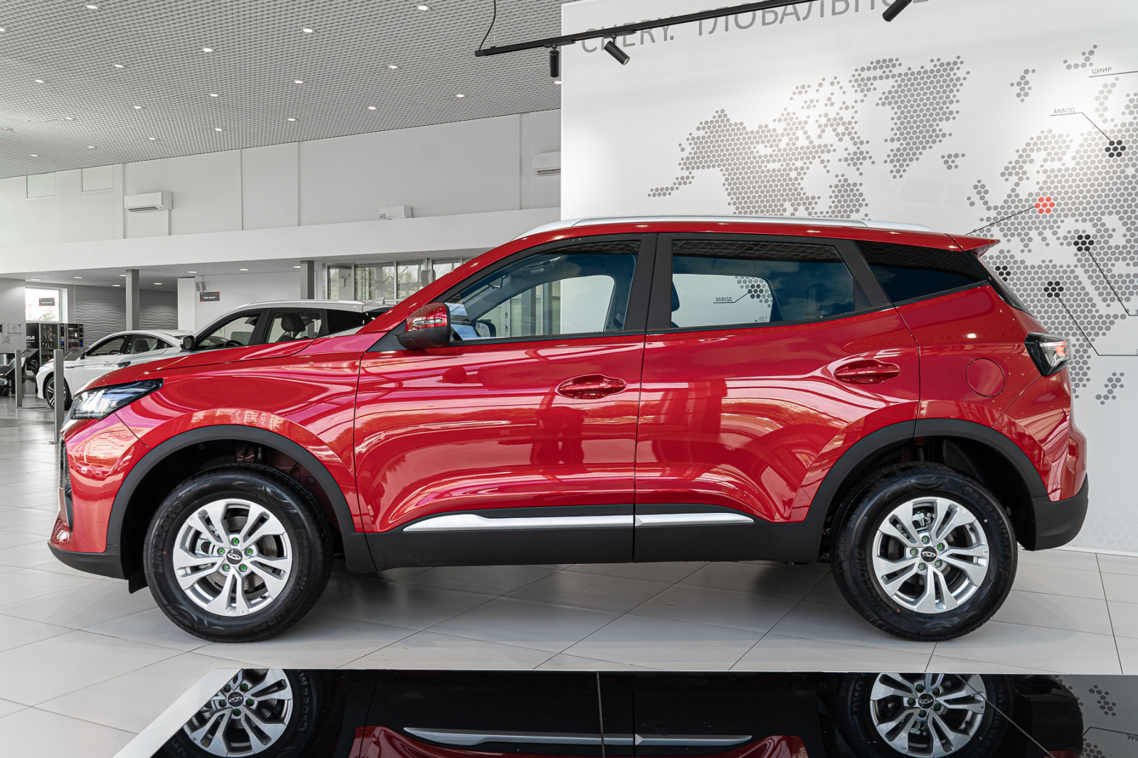 Chery Tiggo 4 I Рестайлинг 2, Огненный красный, 1769000 рублей, вид 14