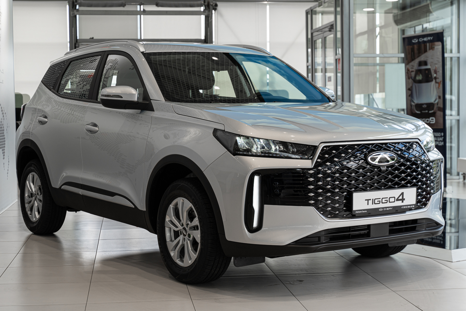 Chery Tiggo 4 I Рестайлинг 2, Серебристый серый, 1749000 рублей, вид 19