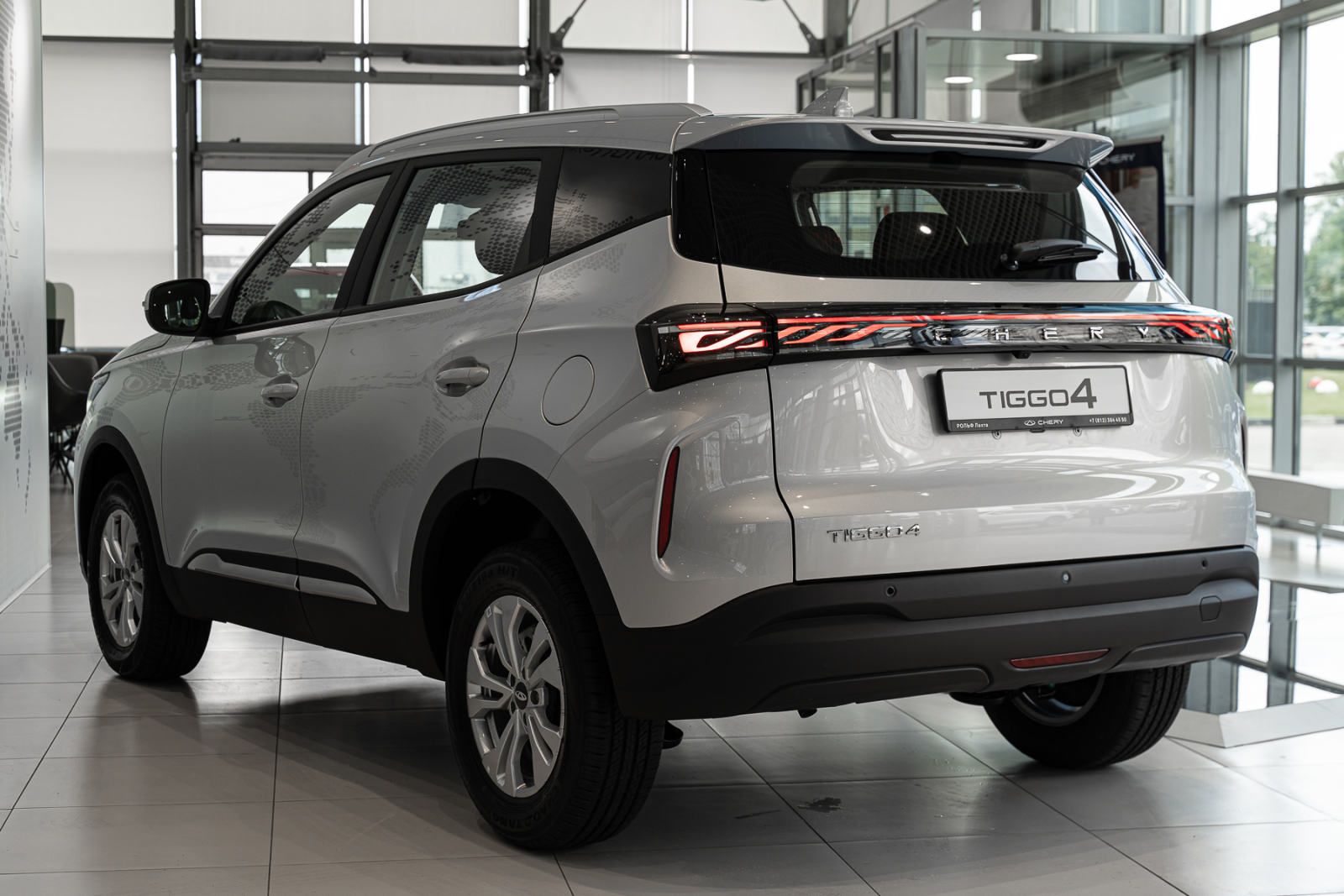 Chery Tiggo 4 I Рестайлинг 2, Серебристый серый, 1749000 рублей, вид 15