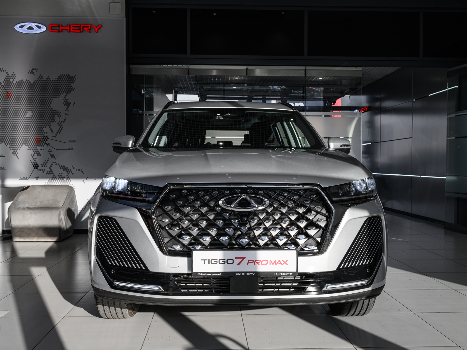Chery Tiggo 7 Pro Max I Рестайлинг, Стальной серый, 2180000 рублей, вид 21