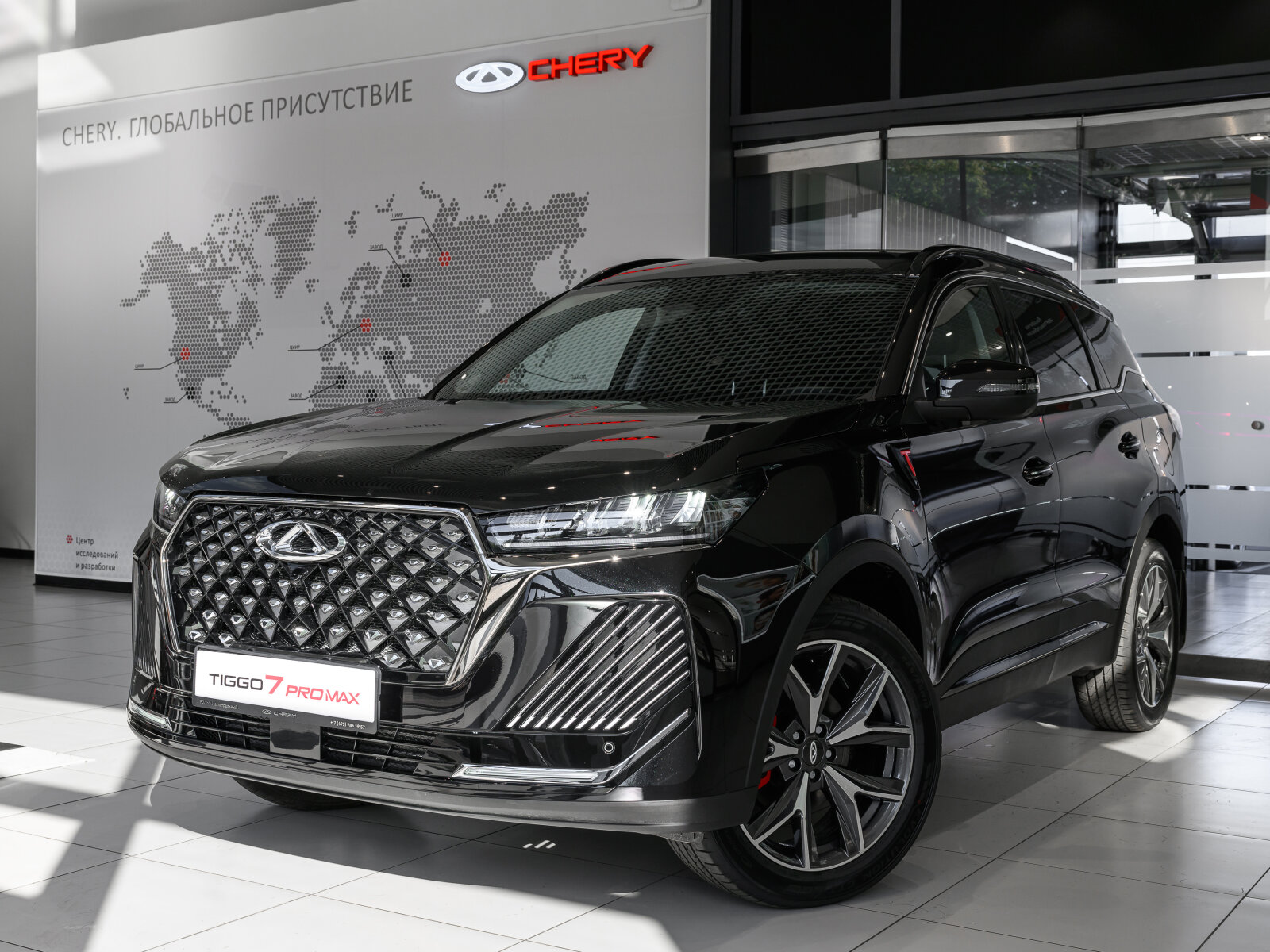 Chery Tiggo 7 Pro Max I Рестайлинг, Глубокий черный, 2170000 рублей, вид 12