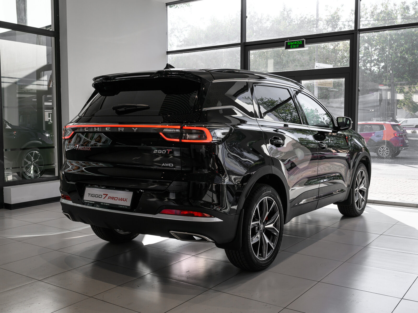 Chery Tiggo 7 Pro Max I Рестайлинг, Глубокий черный, 2170000 рублей, вид 17