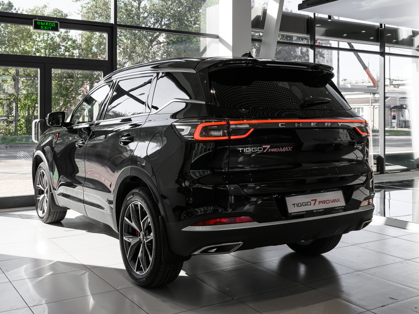 Chery Tiggo 7 Pro Max I Рестайлинг, Глубокий черный, 2170000 рублей, вид 15