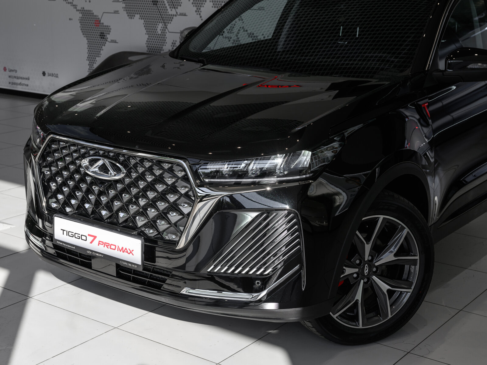 Chery Tiggo 7 Pro Max I Рестайлинг, Глубокий черный, 2170000 рублей, вид 14