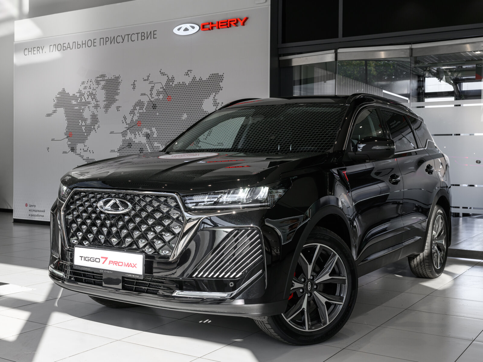 Chery Tiggo 7 Pro Max I Рестайлинг, Глубокий черный, 2220000 рублей, вид 12