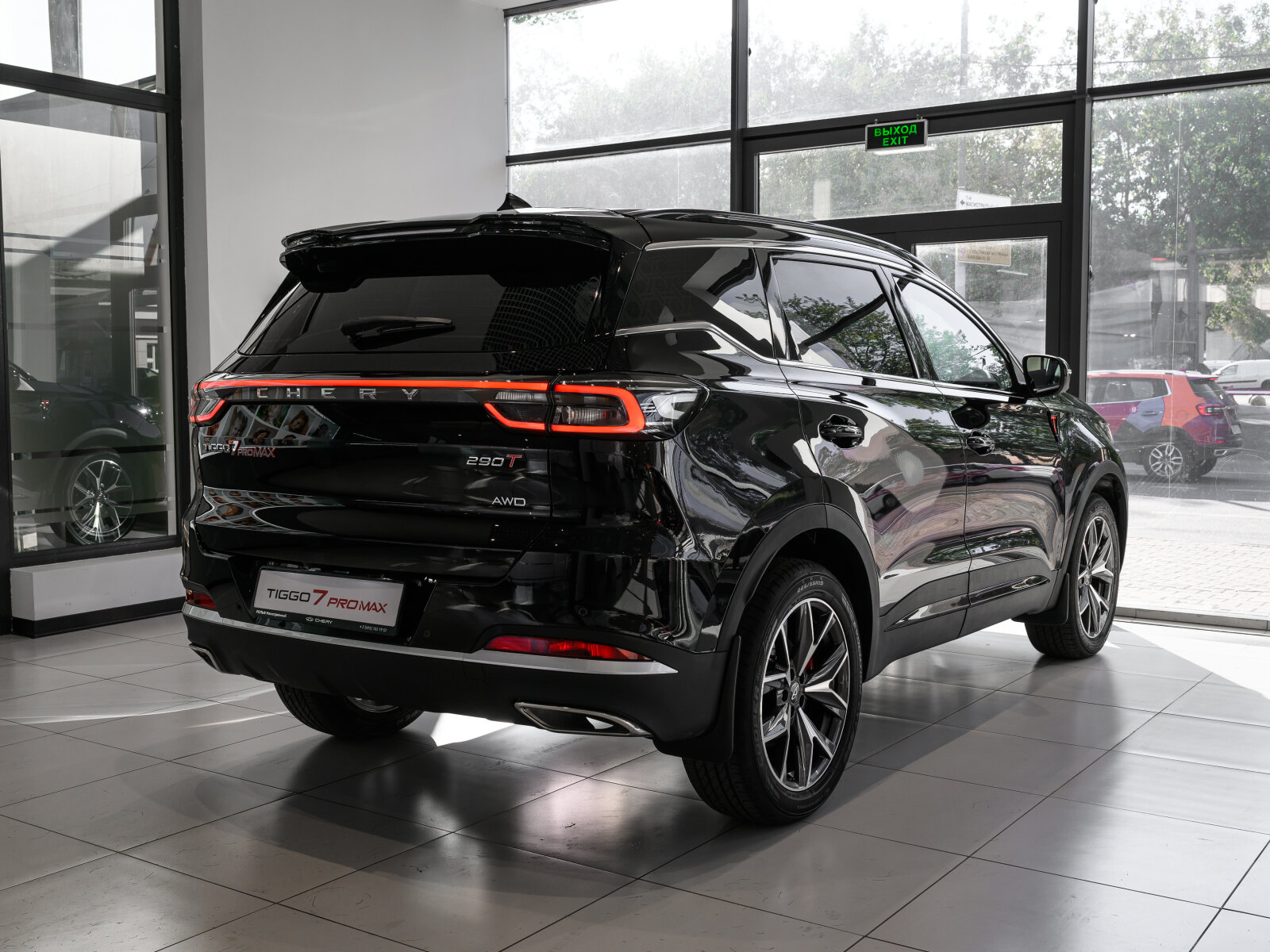 Chery Tiggo 7 Pro Max I Рестайлинг, Глубокий черный, 2220000 рублей, вид 17