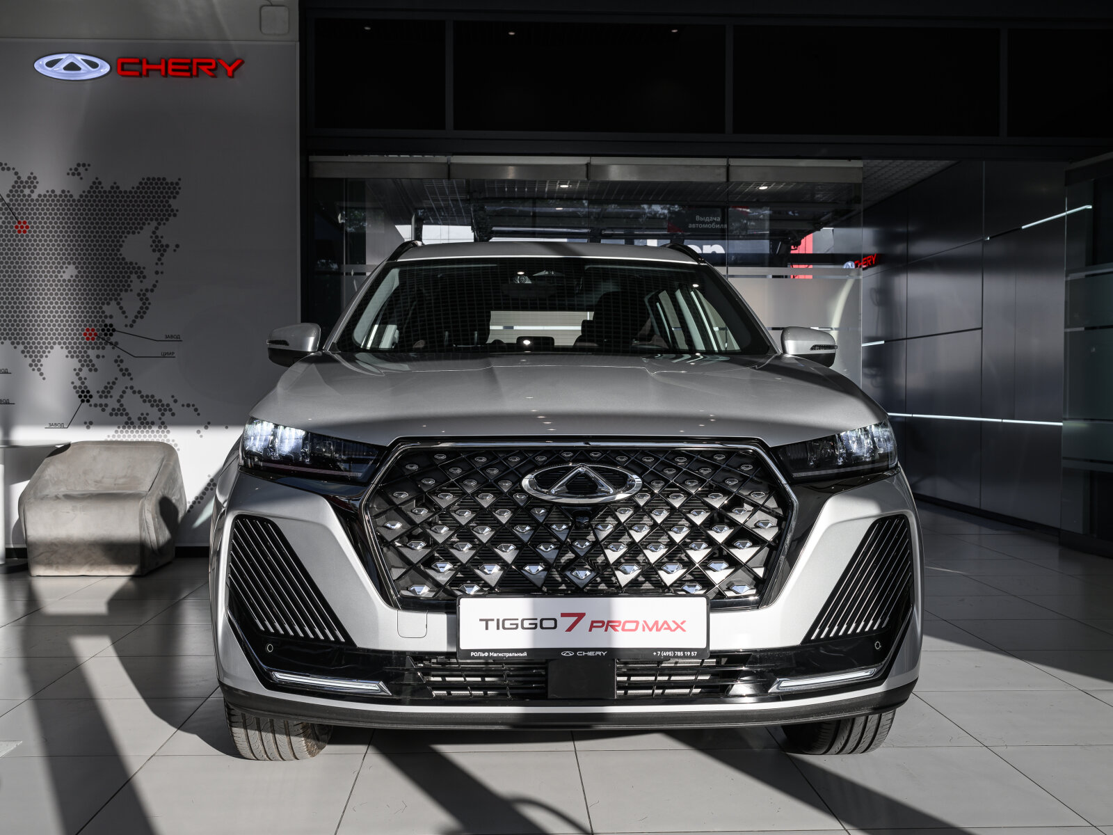 Chery Tiggo 7 Pro Max I Рестайлинг, Стальной серый, 2230000 рублей, вид 20