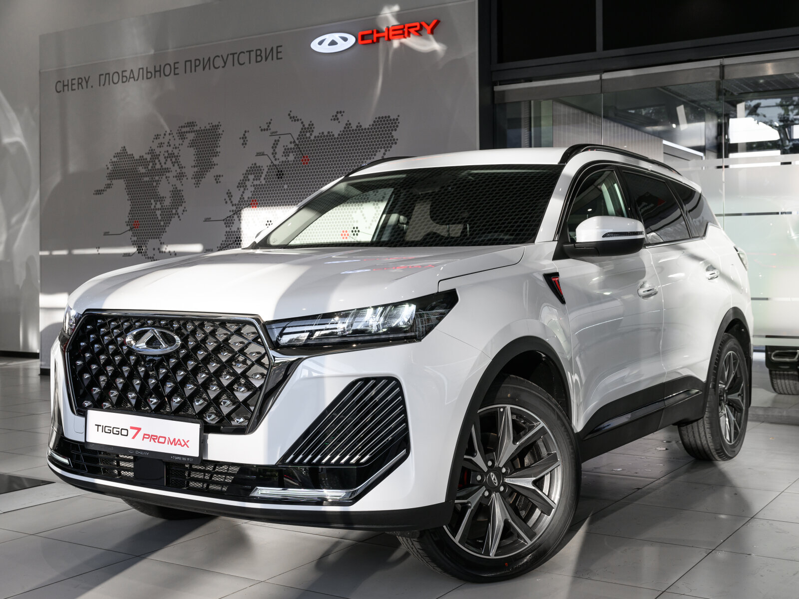 Chery Tiggo 7 Pro Max I Рестайлинг, Искрящийся белый, 2370000 рублей, вид 12