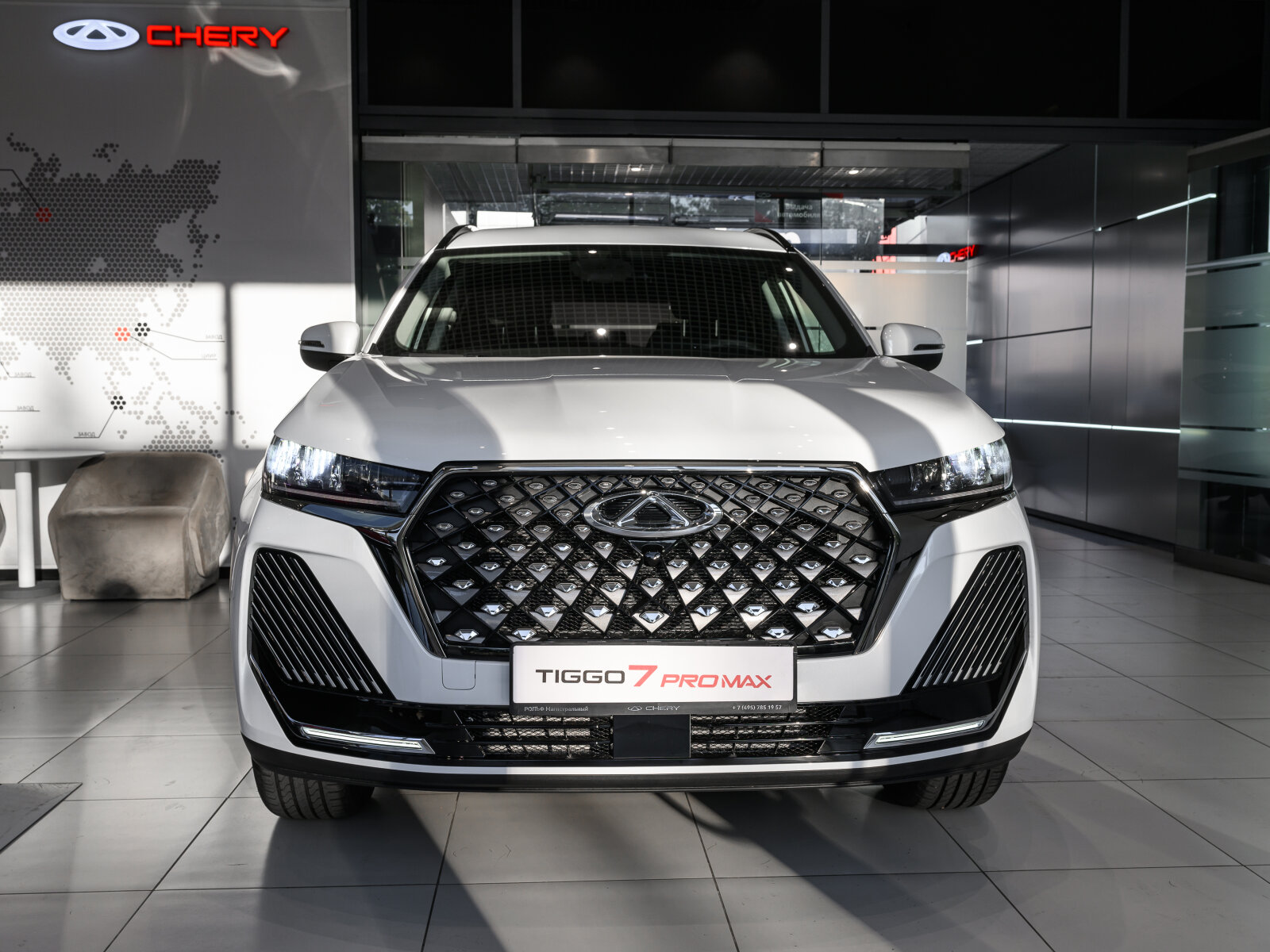 Chery Tiggo 7 Pro Max I Рестайлинг, Искрящийся белый, 2370000 рублей, вид 20