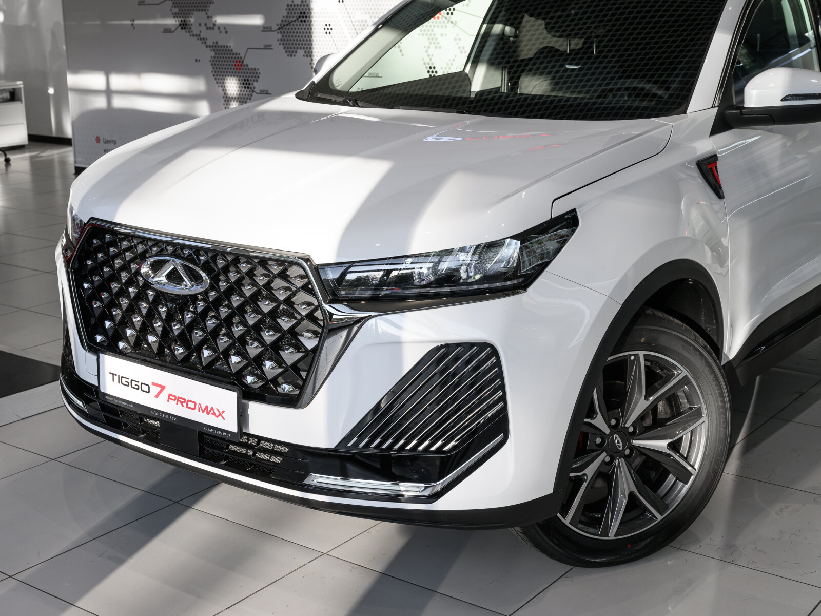 Chery Tiggo 7 Pro Max I Рестайлинг, Искрящийся белый, 2370000 рублей, вид 15