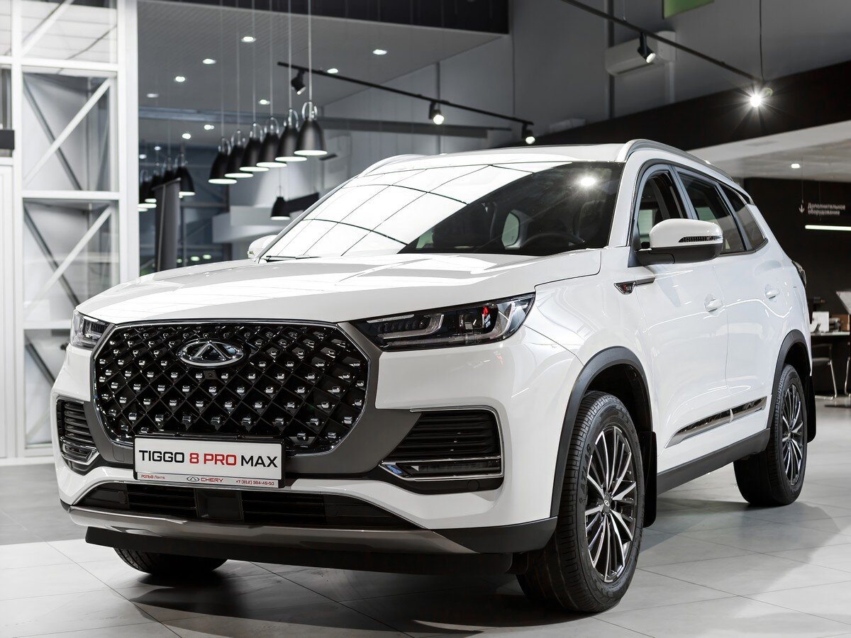 Chery Tiggo 8 Pro Max I Рестайлинг, Искрящийся белый, 2940000 рублей, вид 12