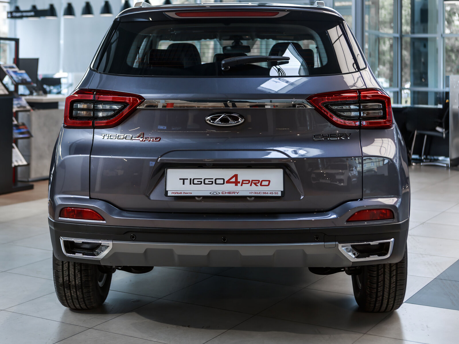Chery Tiggo 4 Pro I Рестайлинг, Стальной серый, 1700000 рублей, вид 17