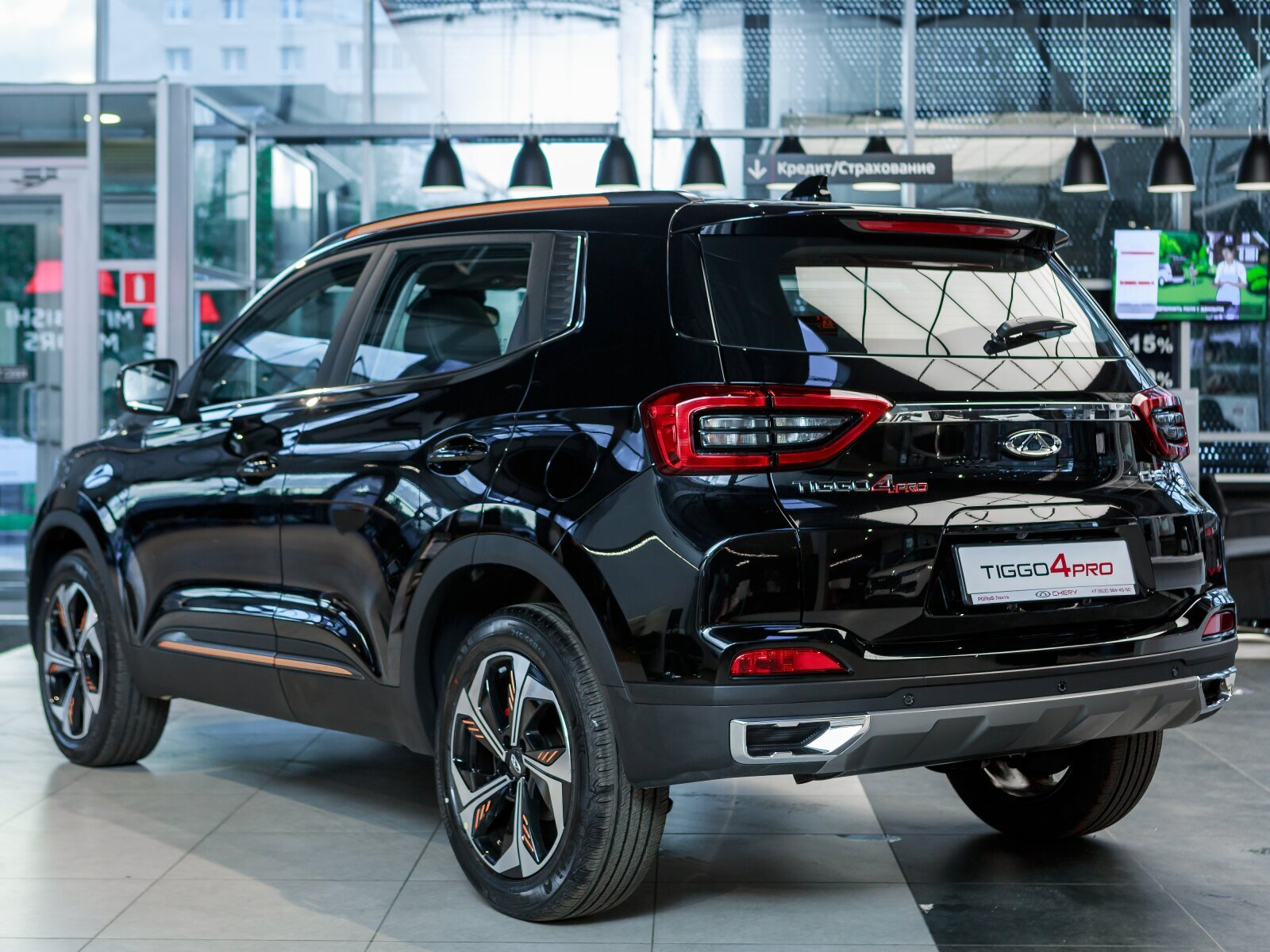 Chery Tiggo 4 Pro I Рестайлинг, Глубокий черный, 1700000 рублей, вид 16