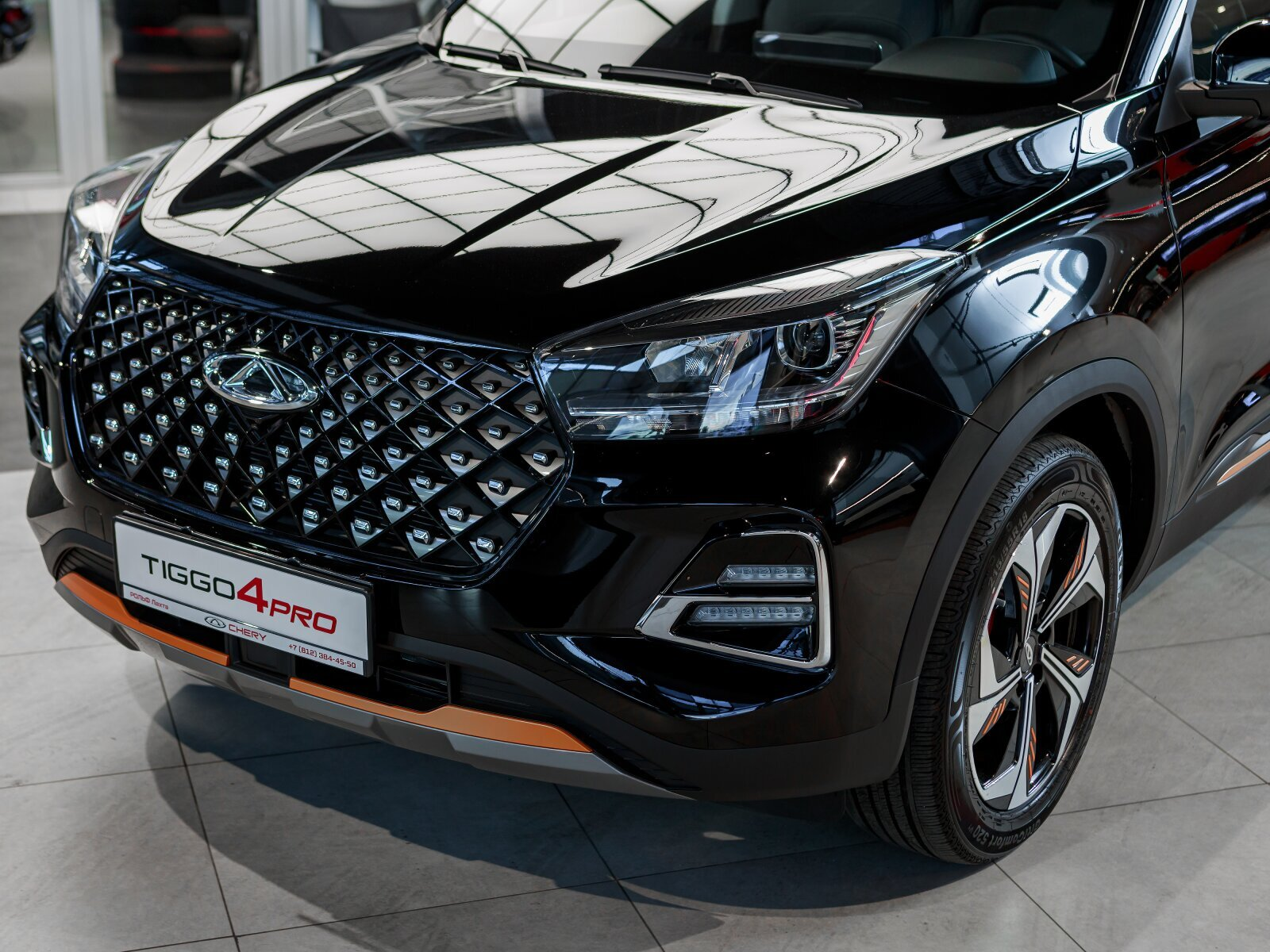 Chery Tiggo 4 Pro I Рестайлинг, Глубокий черный, 1700000 рублей, вид 13