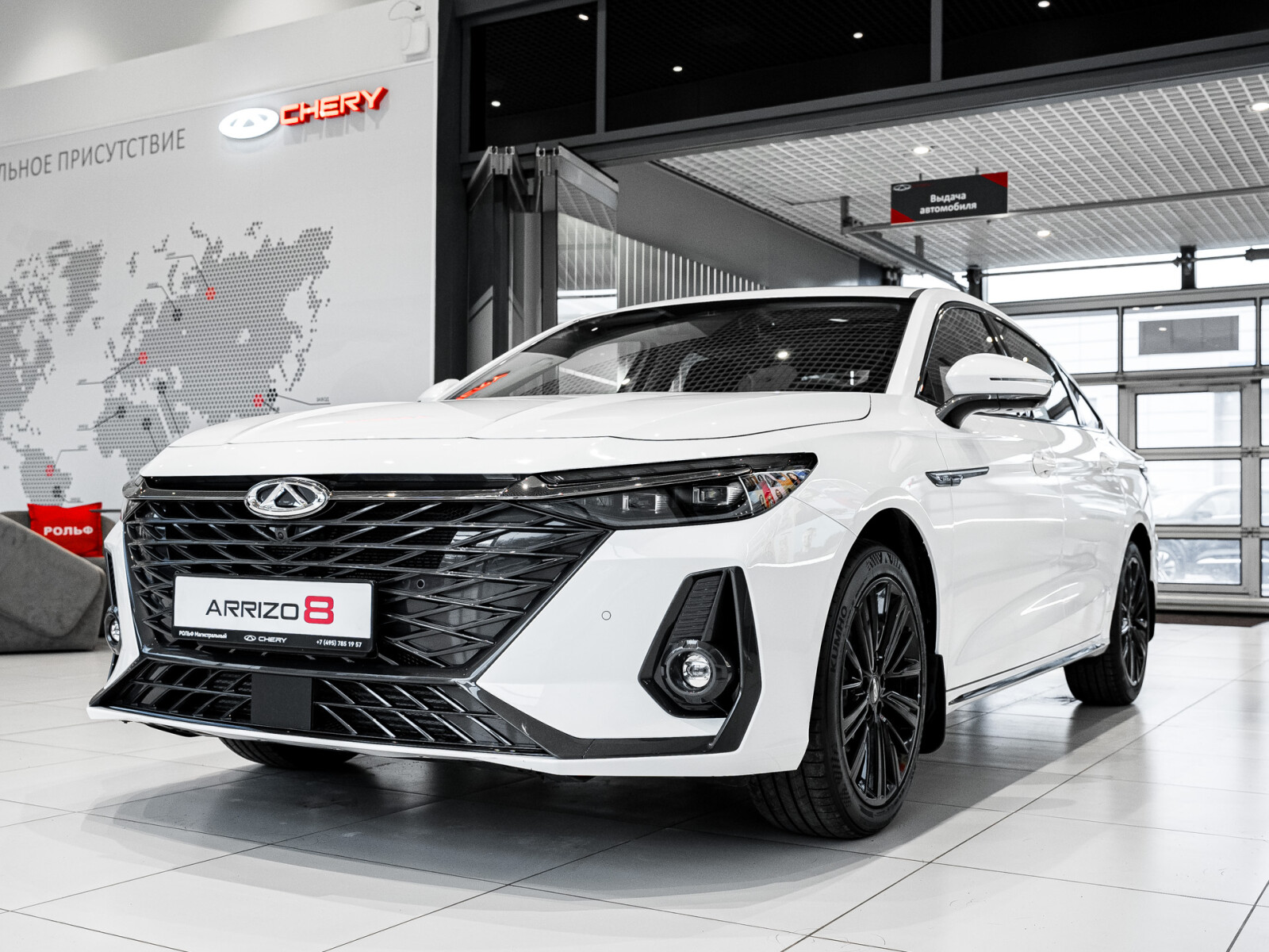 Chery Arrizo 8 I, Искрящийся белый, 2570000 рублей, вид 2