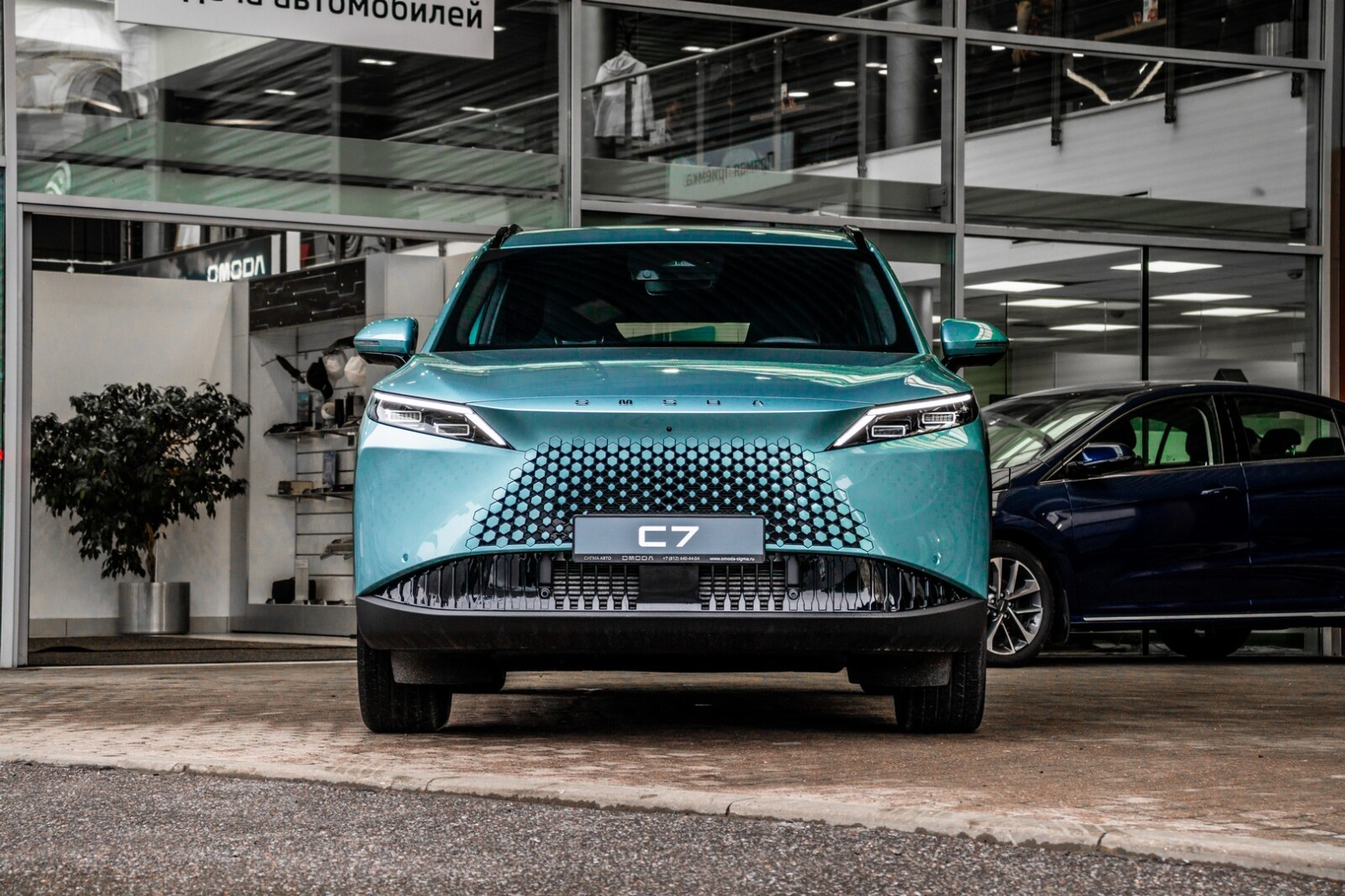 OMODA C7 I, Мятное облако, 2564010 рублей, вид 3