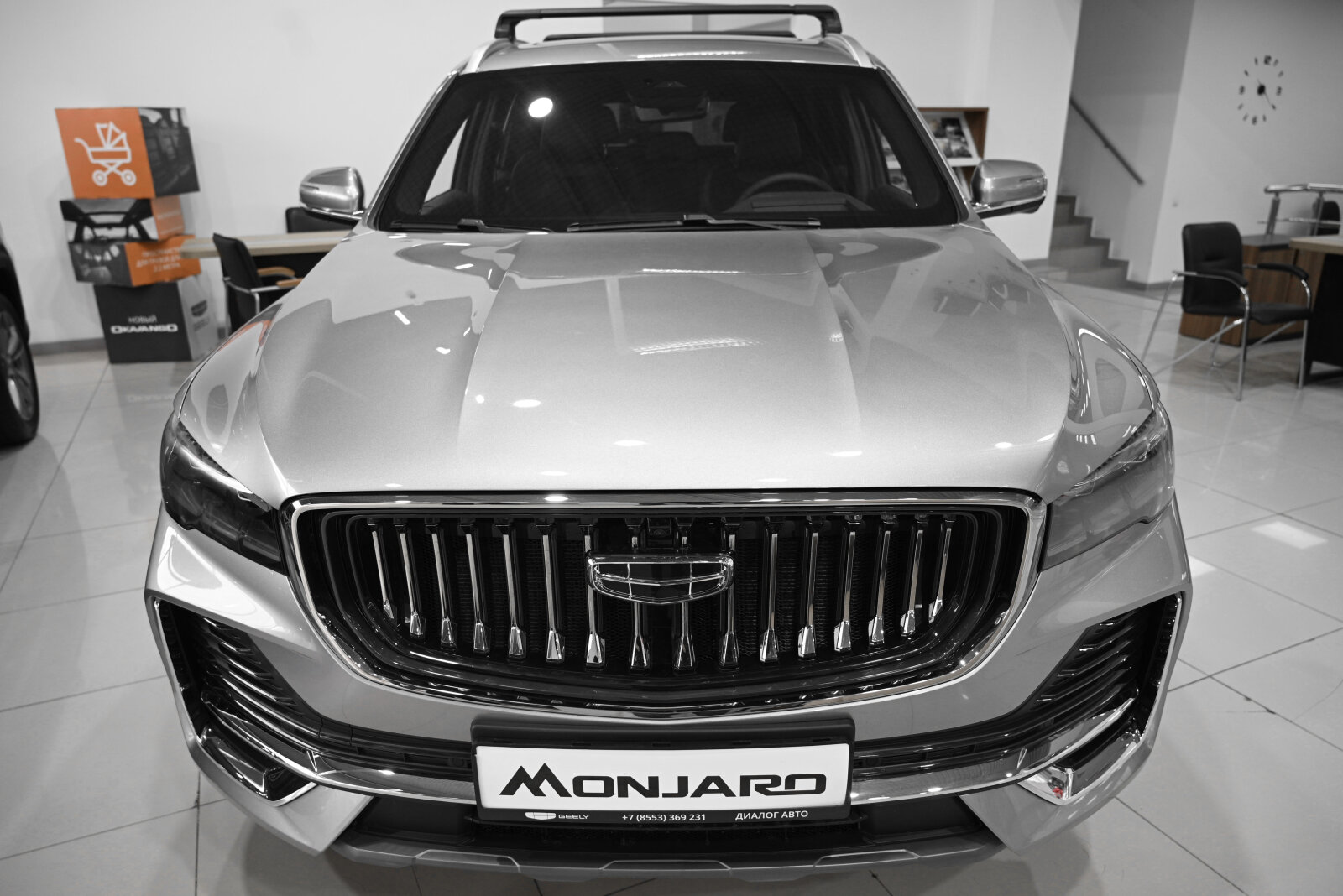 Geely Monjaro I, Aurora Silver / Серебристый металлик, 4599990 рублей, вид 7