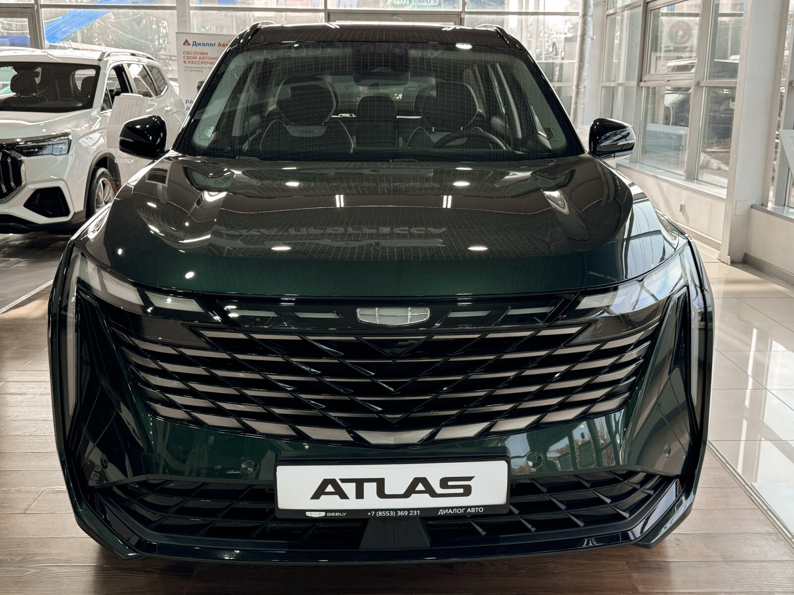 Geely Atlas II, Racing Green / Зеленый металлик, 3970990 рублей, вид 5
