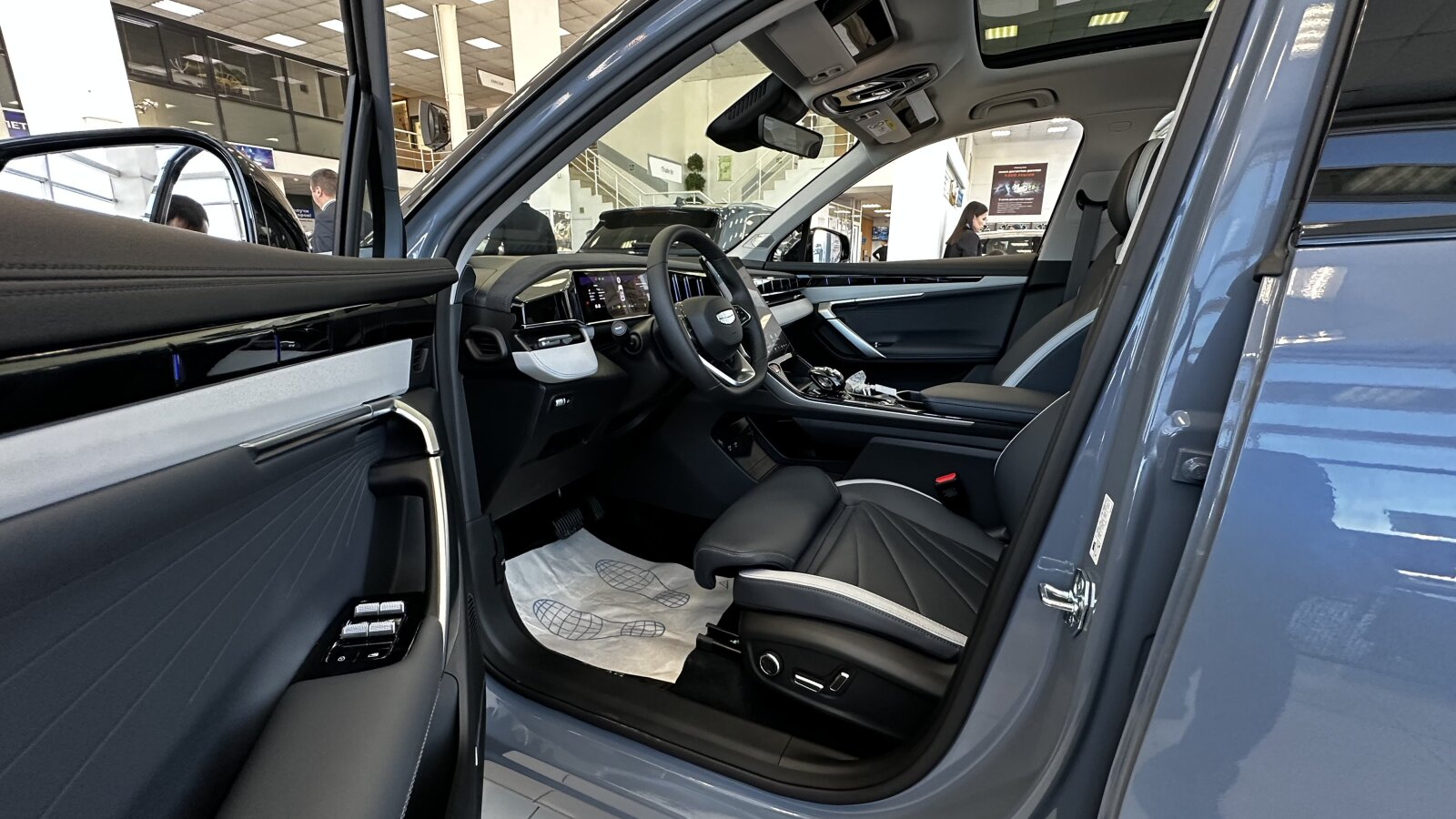 Geely Atlas II, Starry Blue / Серо-голубой металлик, 4017990 рублей, вид 11