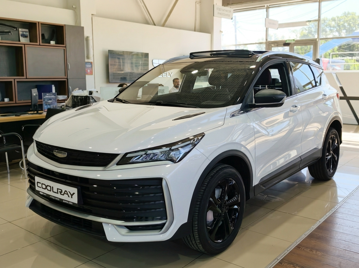 Geely Coolray I Рестайлинг 2, Crystal White / Белый, 2589990 рублей, вид 2