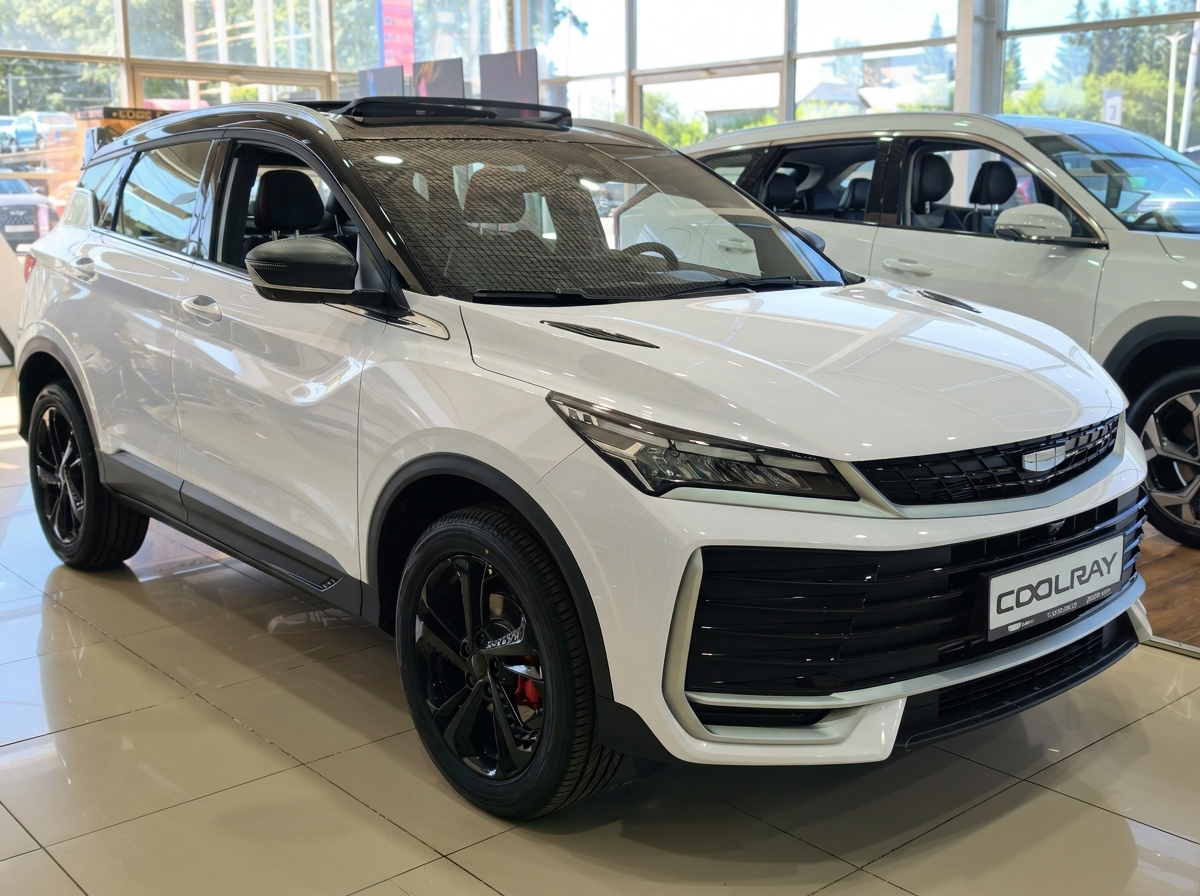 Geely Coolray I Рестайлинг 2, Crystal White / Белый, 2589990 рублей, вид 6