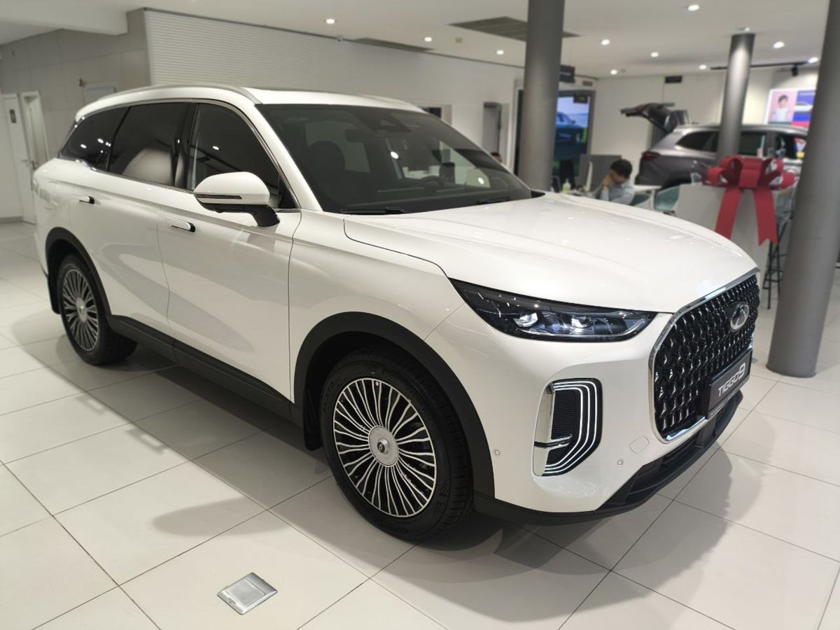 Chery Tiggo 9 I, Искрящийся белый, 3338900 рублей, вид 16