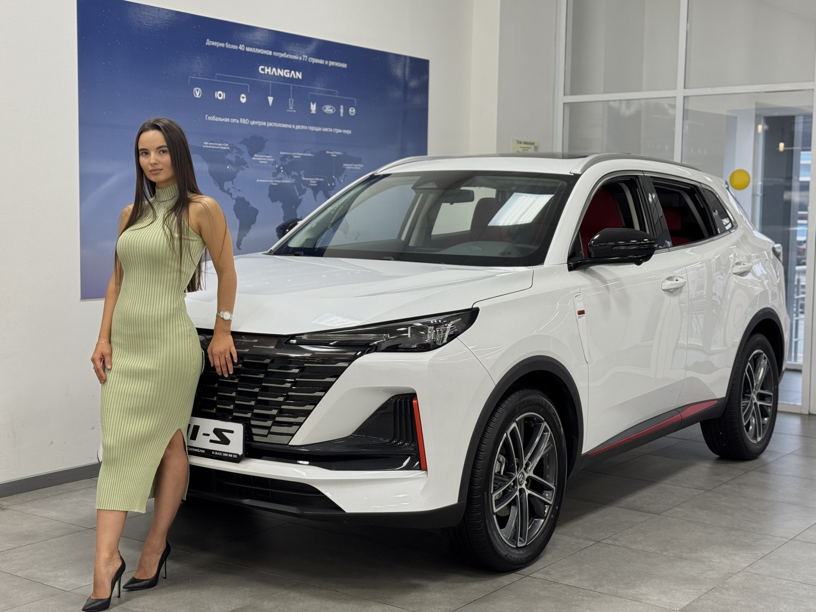 Changan UNI-S I, Перламутровый белый, 2349900 рублей, вид 2