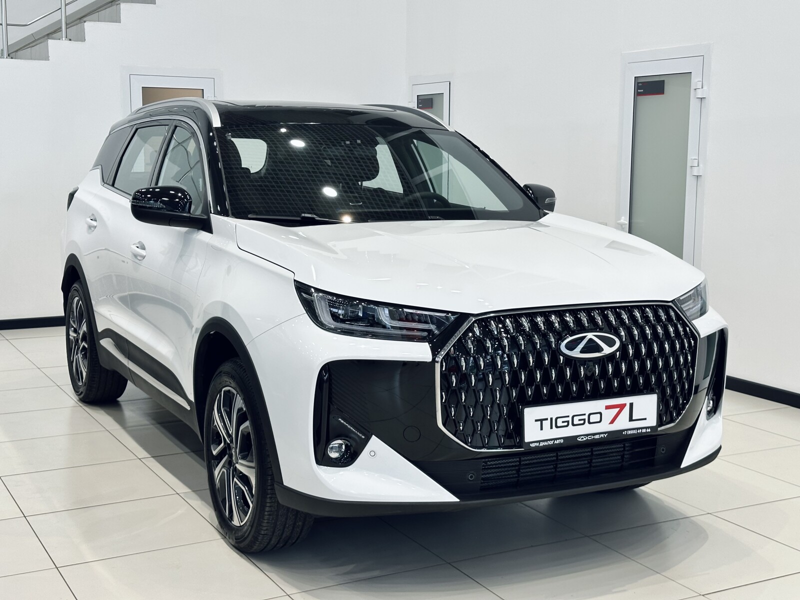 Chery Tiggo 7L I, Искрящийся белый, 2277600 рублей, вид 2