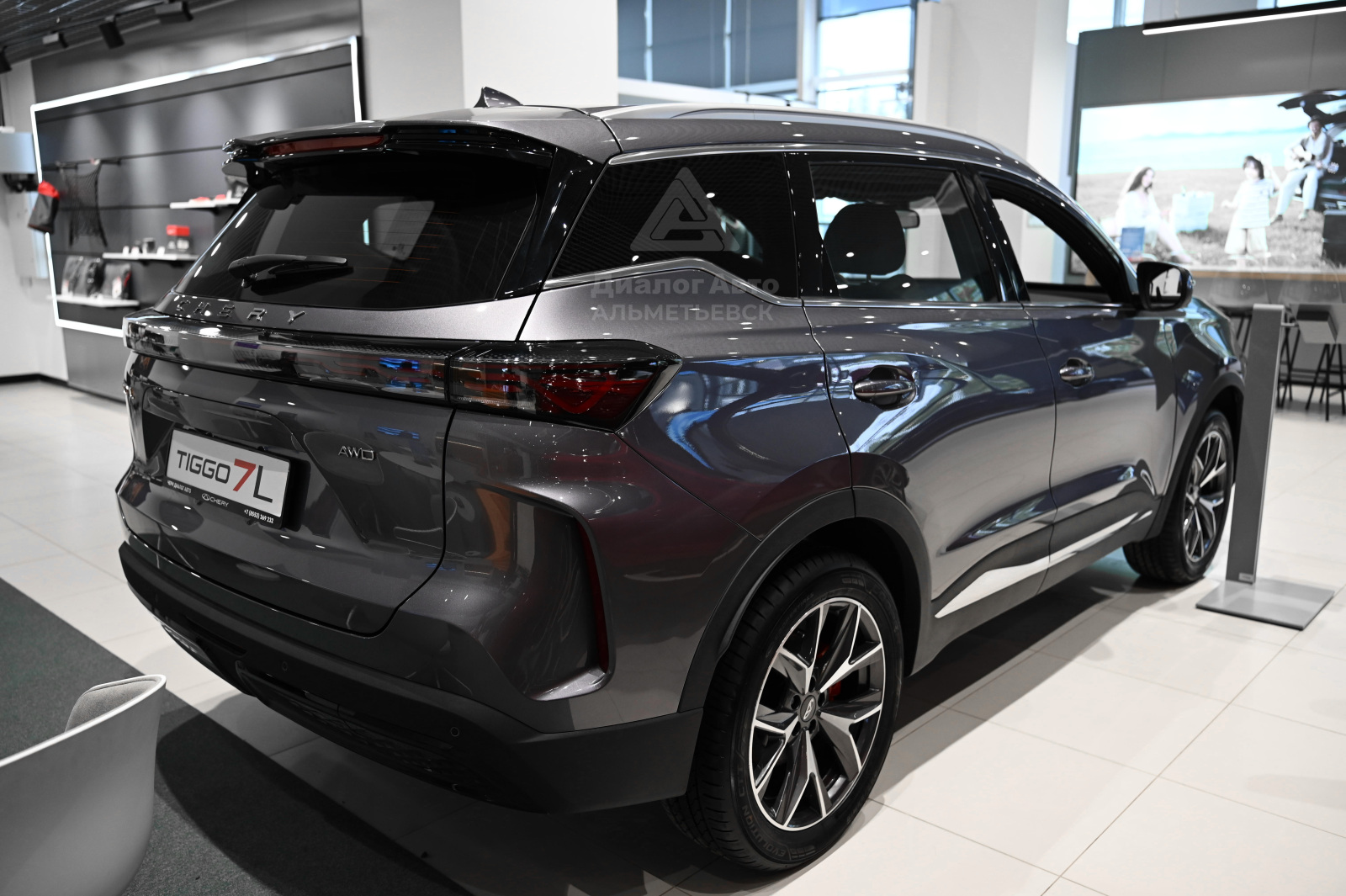 Chery Tiggo 7L I, Технологичный серый, 2277600 рублей, вид 5