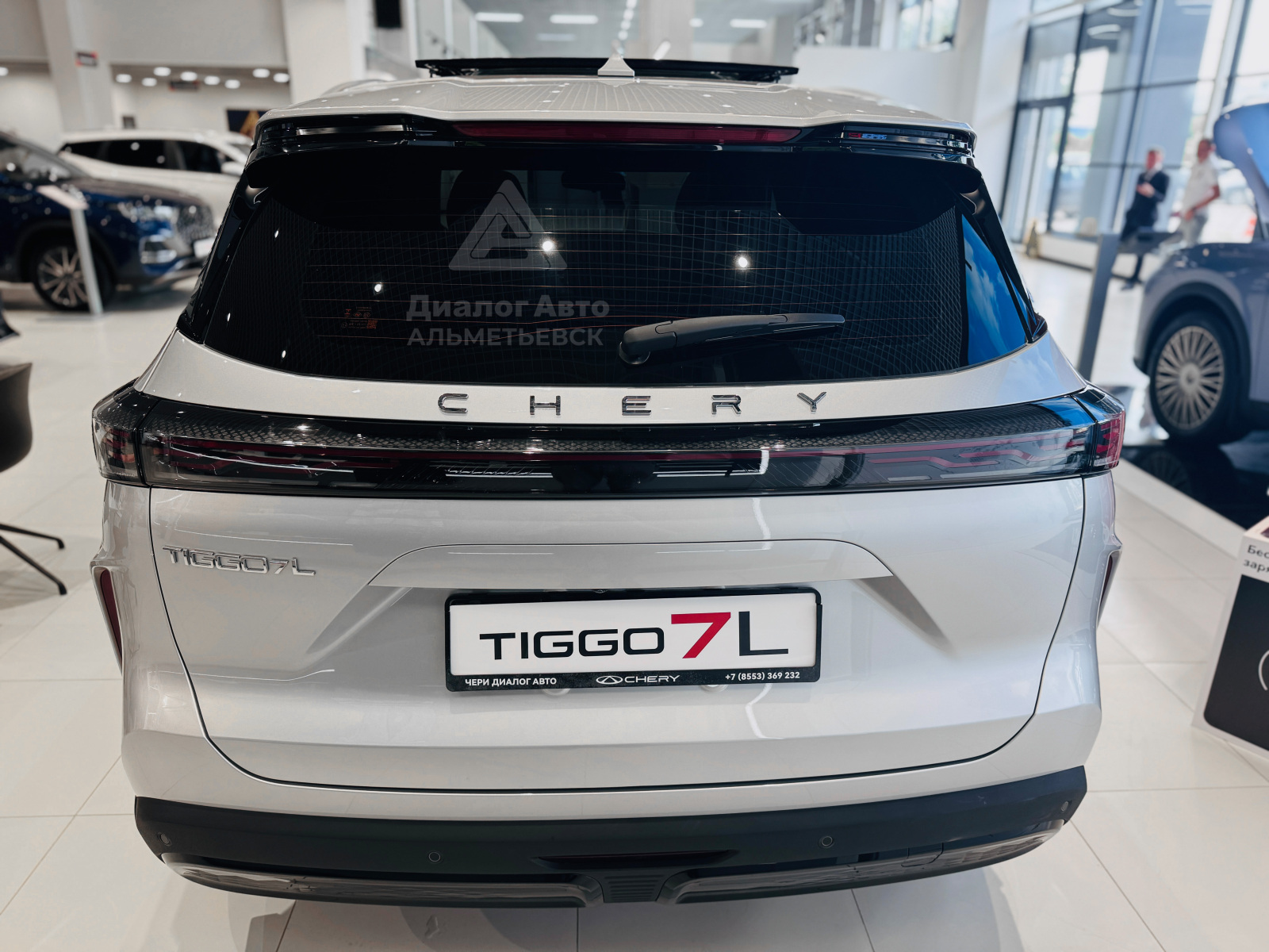 Chery Tiggo 7L I, Серебристый серый, 2277600 рублей, вид 4