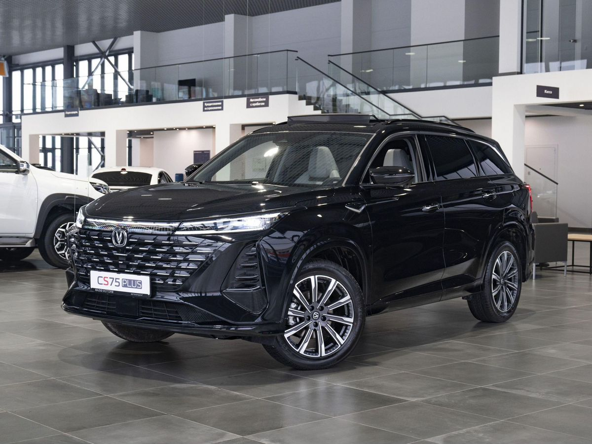 Changan CS75 Plus III, Глубокий черный, 2647191 рублей, вид 2