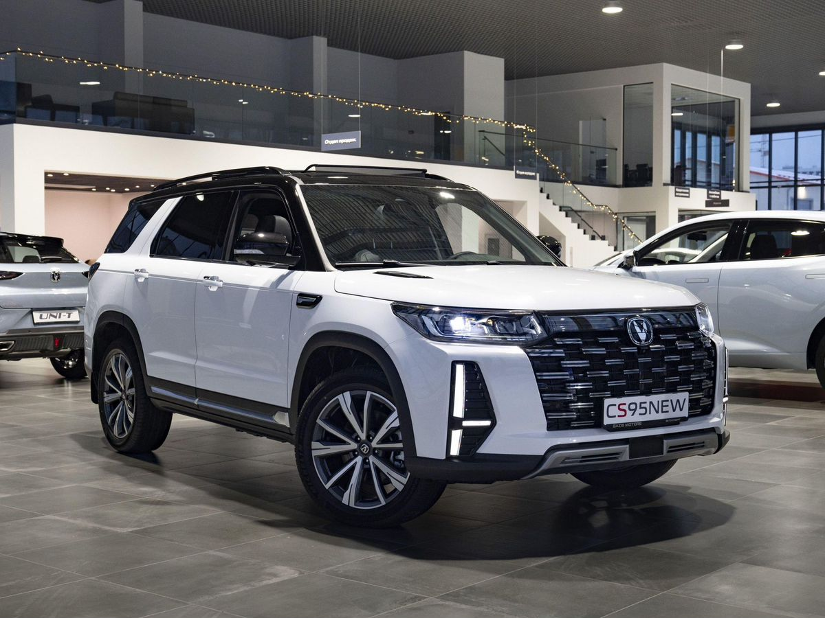 Changan CS95 I Рестайлинг 2, Полярный белый, 4233601 рублей, вид 3