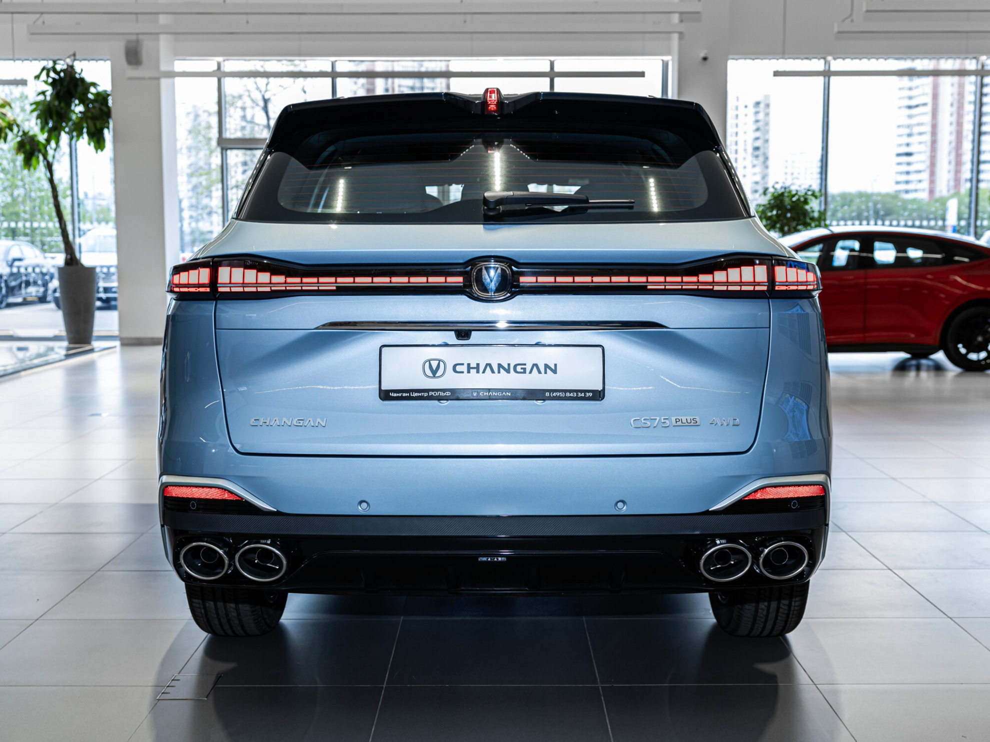 Changan CS75 Plus IV, Воздушный голубой, 3279900 рублей, вид 7