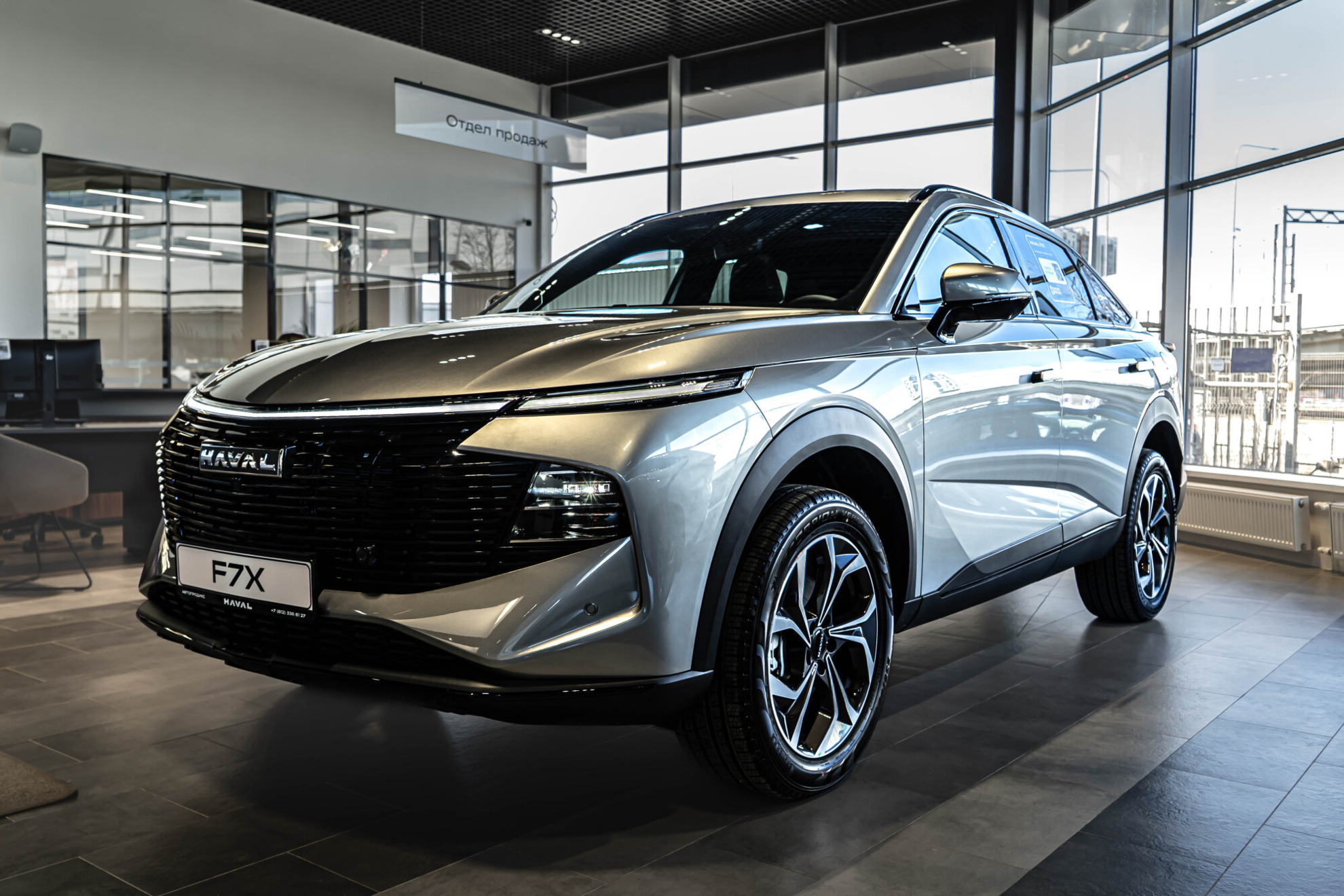 Haval F7x II, Дымчатый Жемчуг, 3399000 рублей, вид 19