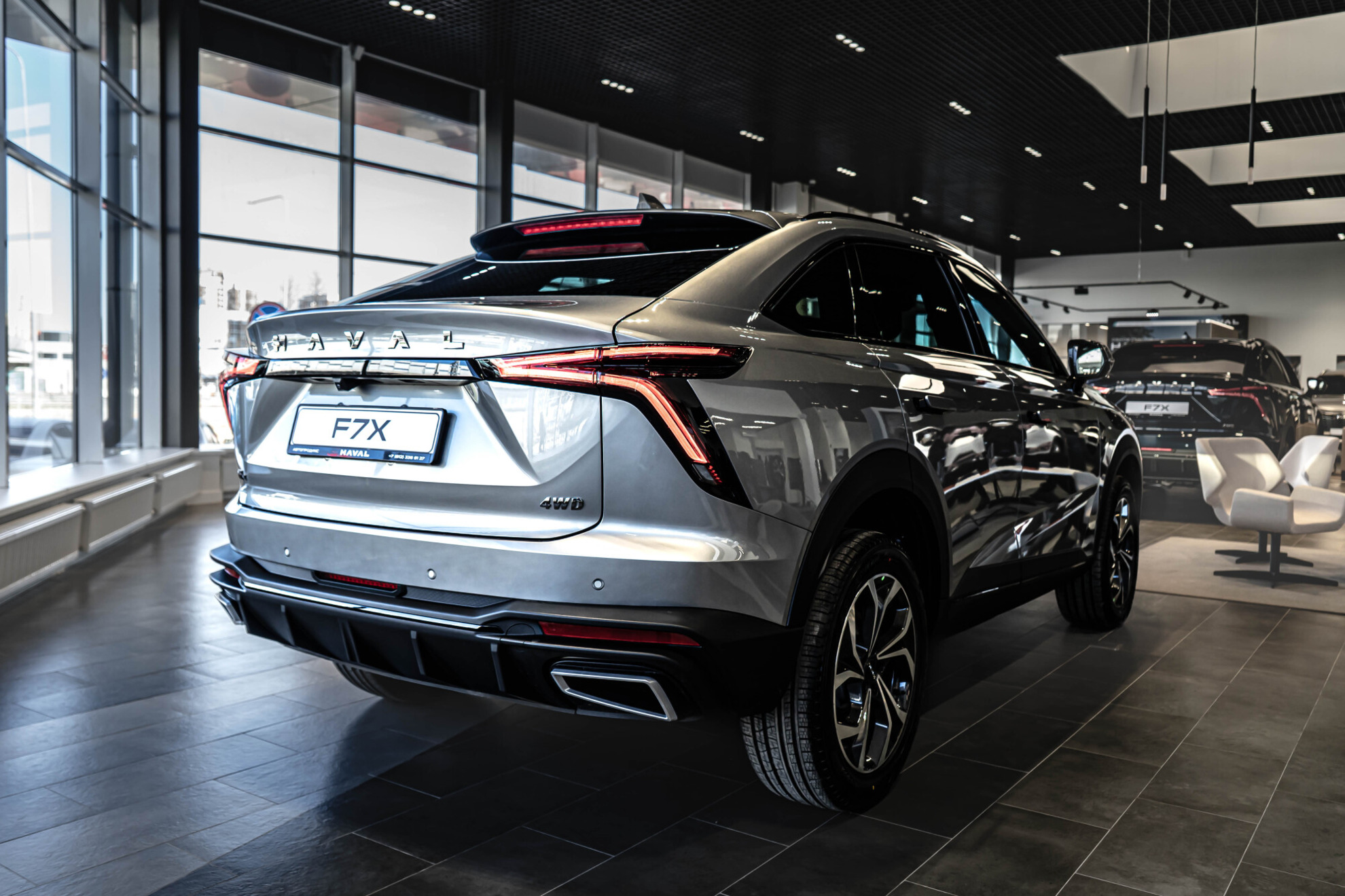 Haval F7x II, Дымчатый Жемчуг, 3399000 рублей, вид 17