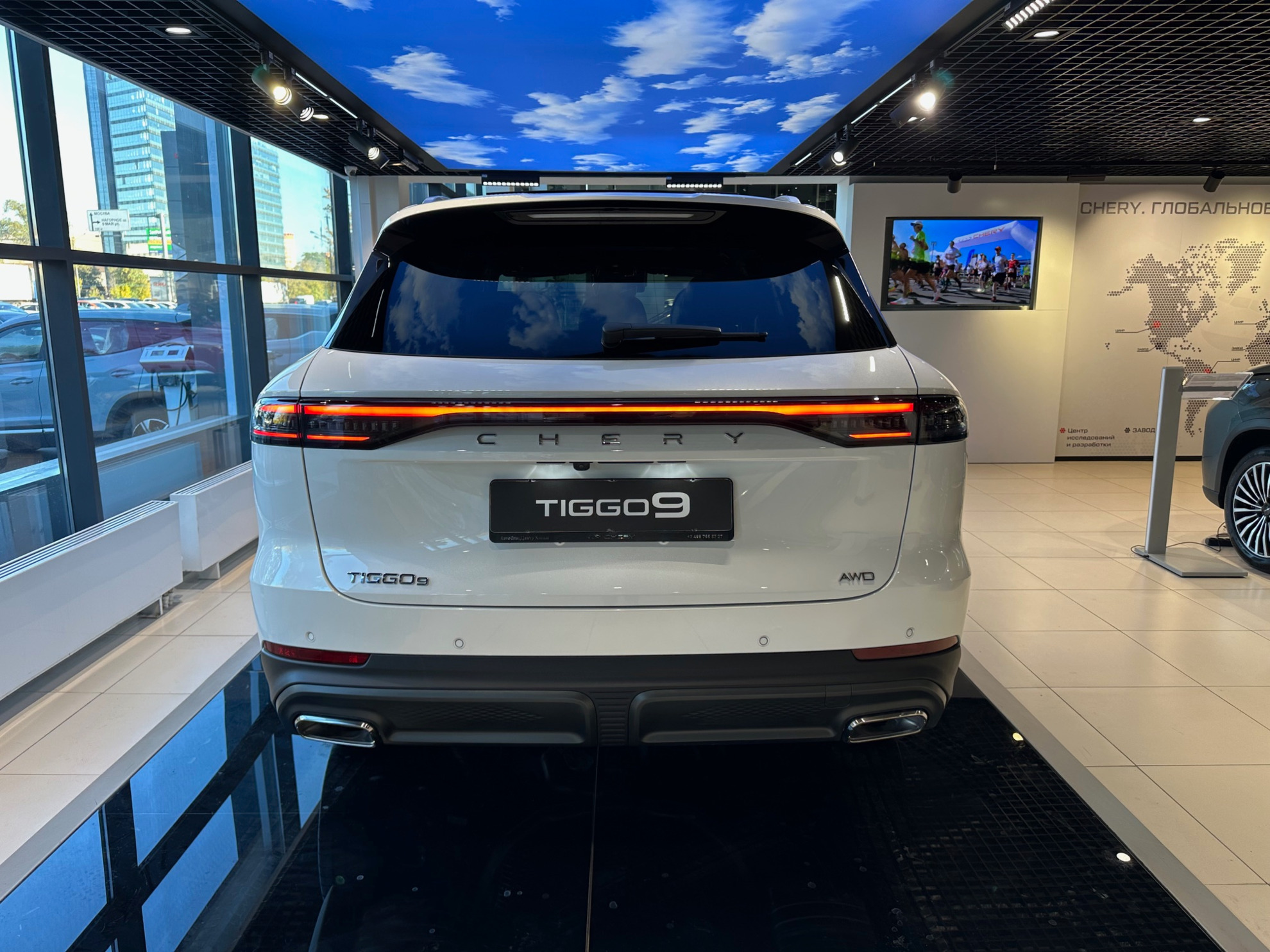 Chery Tiggo 9 I, Глубокий черный, 3205000 рублей, вид 7